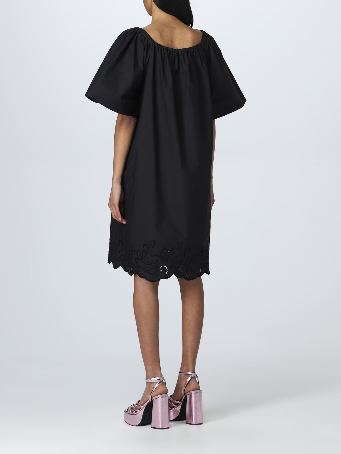 Платье Boutique Moschino: Платье Boutique Moschino для нее черный 2