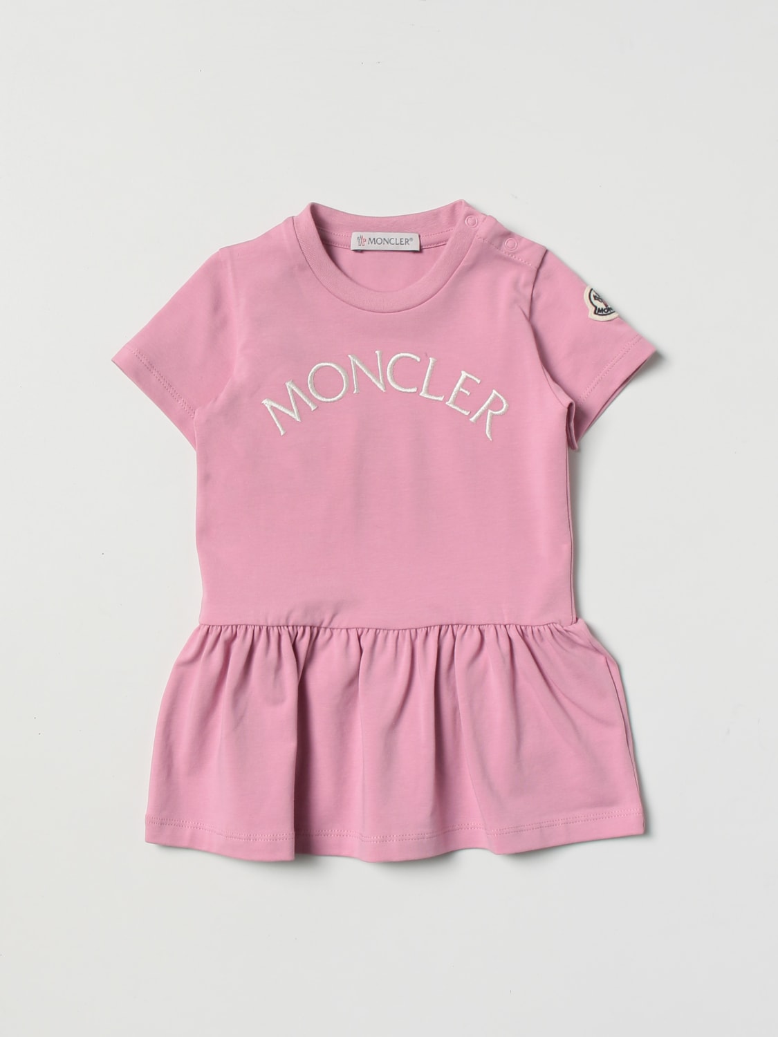 Strampler Moncler: Moncler Baby Strampler pink 2