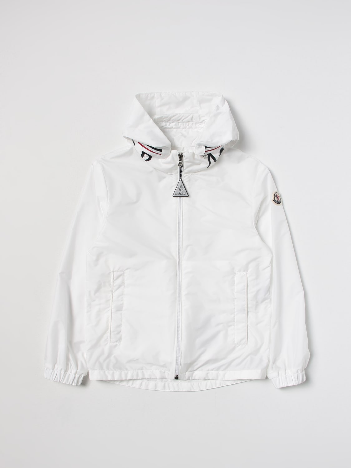 Куртка Moncler: Куртка Moncler мальчик белый 2