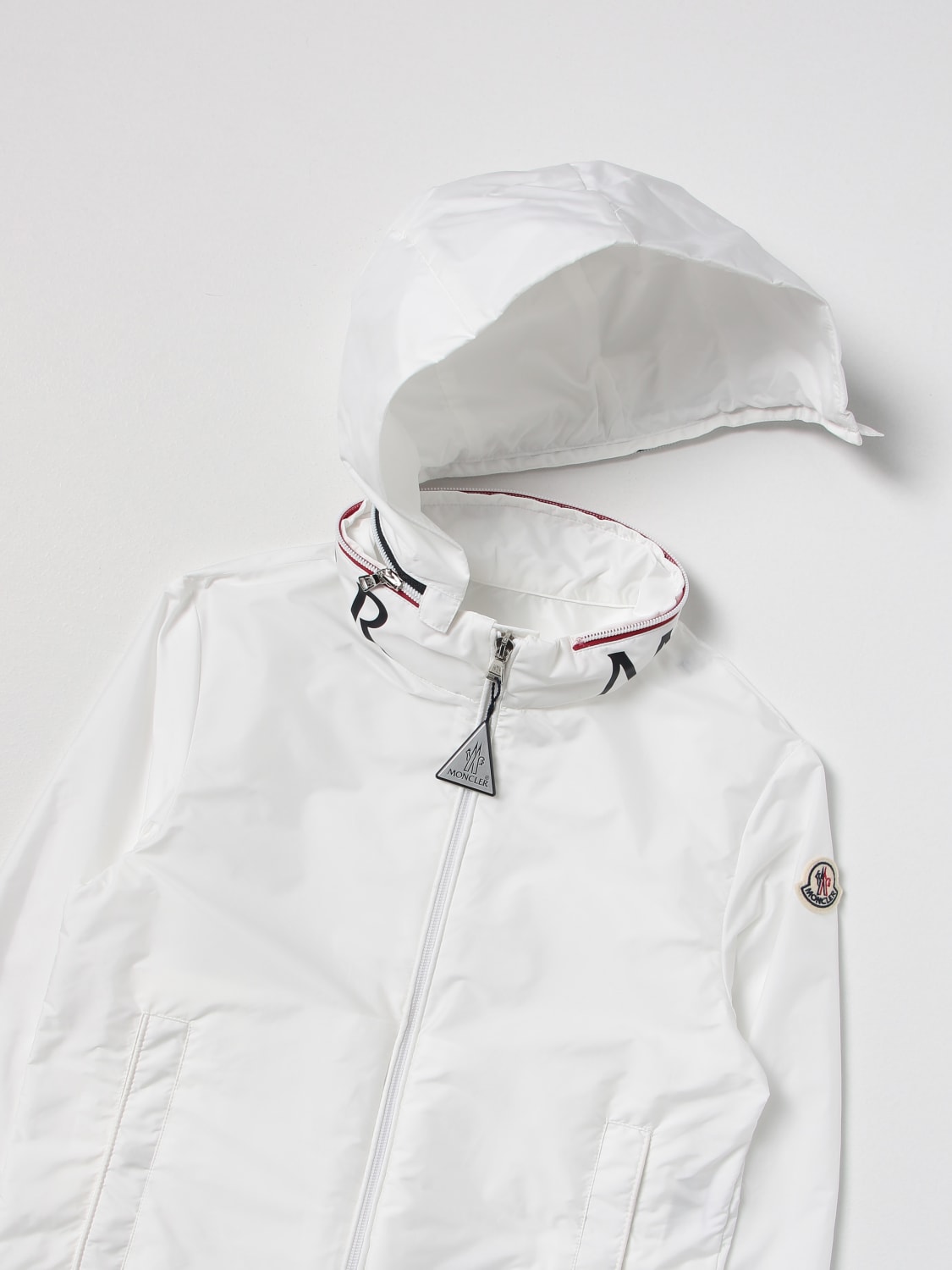 Куртка Moncler: Куртка Moncler мальчик белый 2