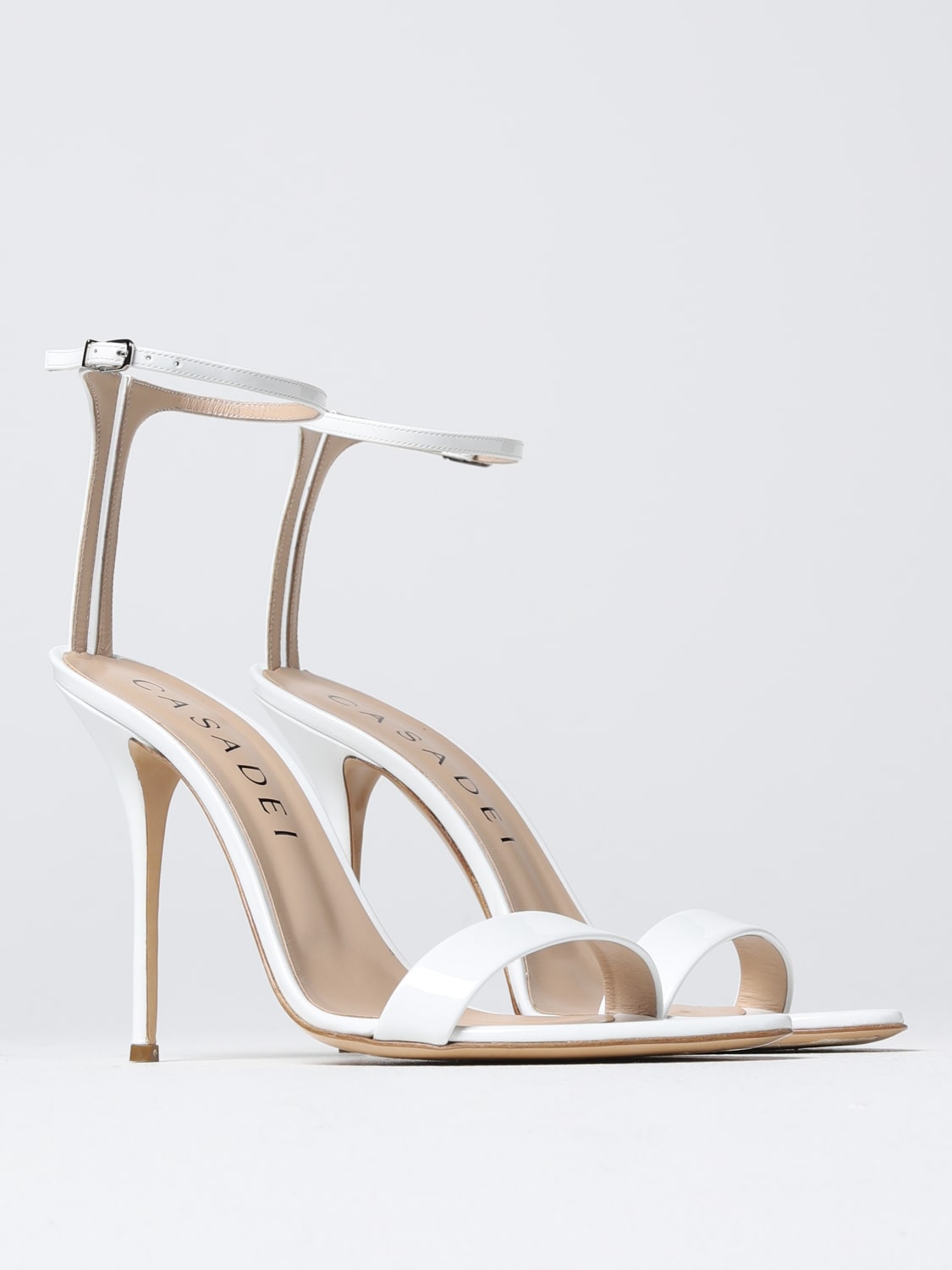 CASADEI: high heel woman - White | Casadei high heel shoes 1L070V1001T03949999 online on