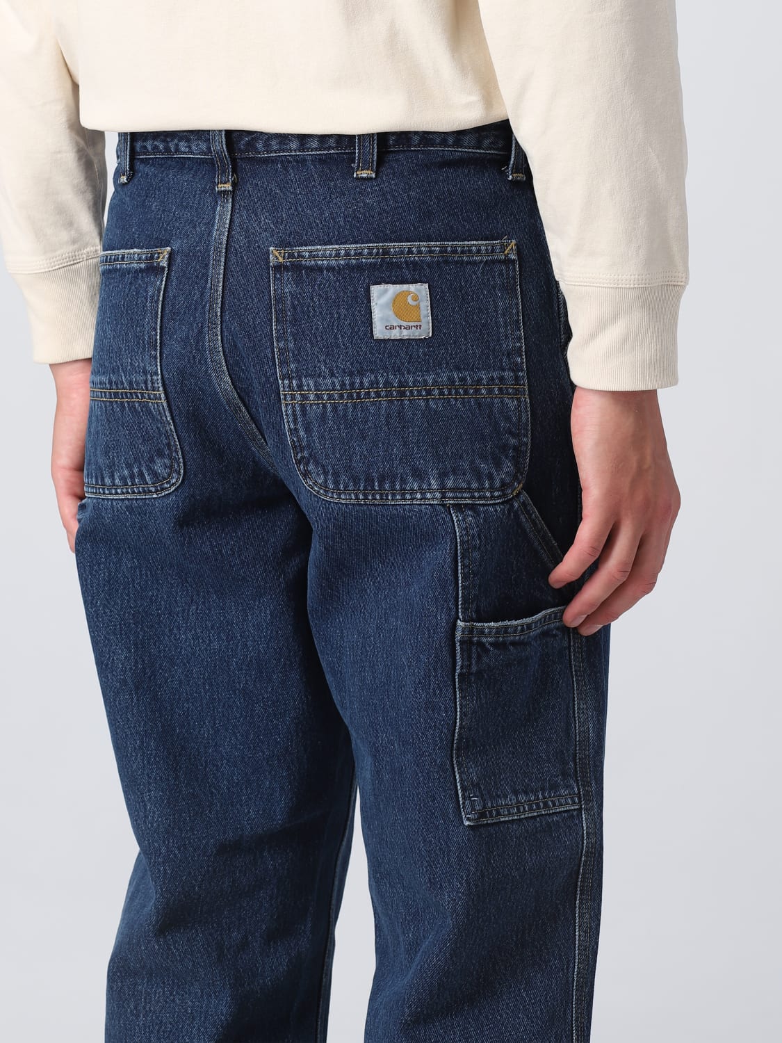 CARHARTT WIP: jeans for man - Denim | Carhartt Wip jeans I032024 online ...