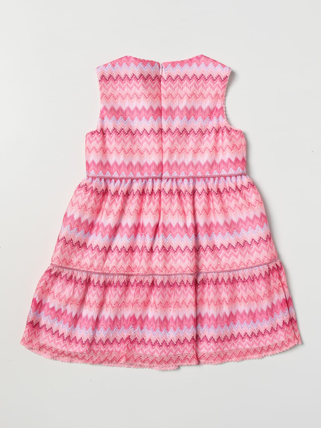 Kleid Missoni: Missoni Mädchen Kleid pink 2