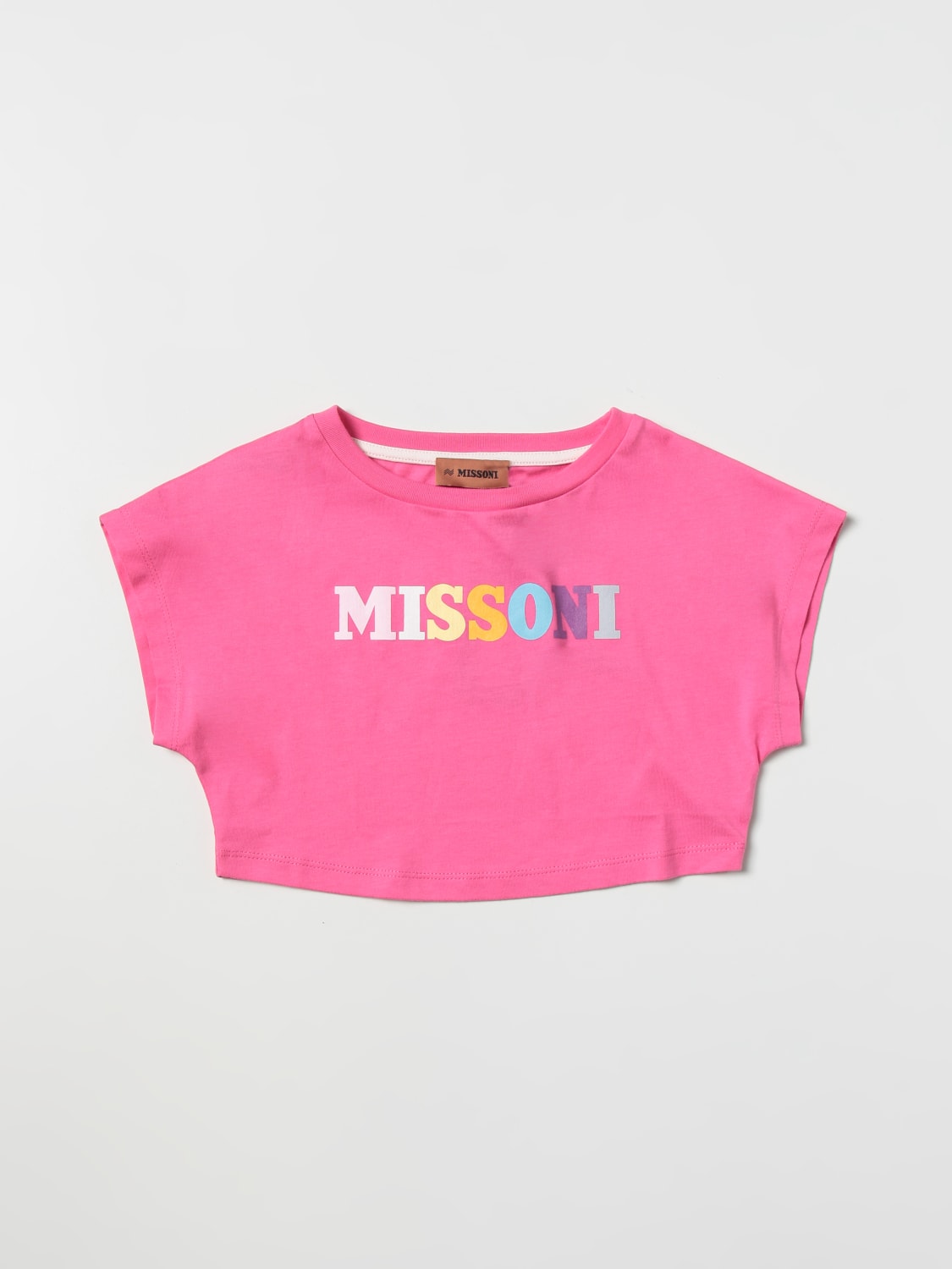 T-Shirt Missoni: Missoni Mädchen T-Shirt fuchsia 2