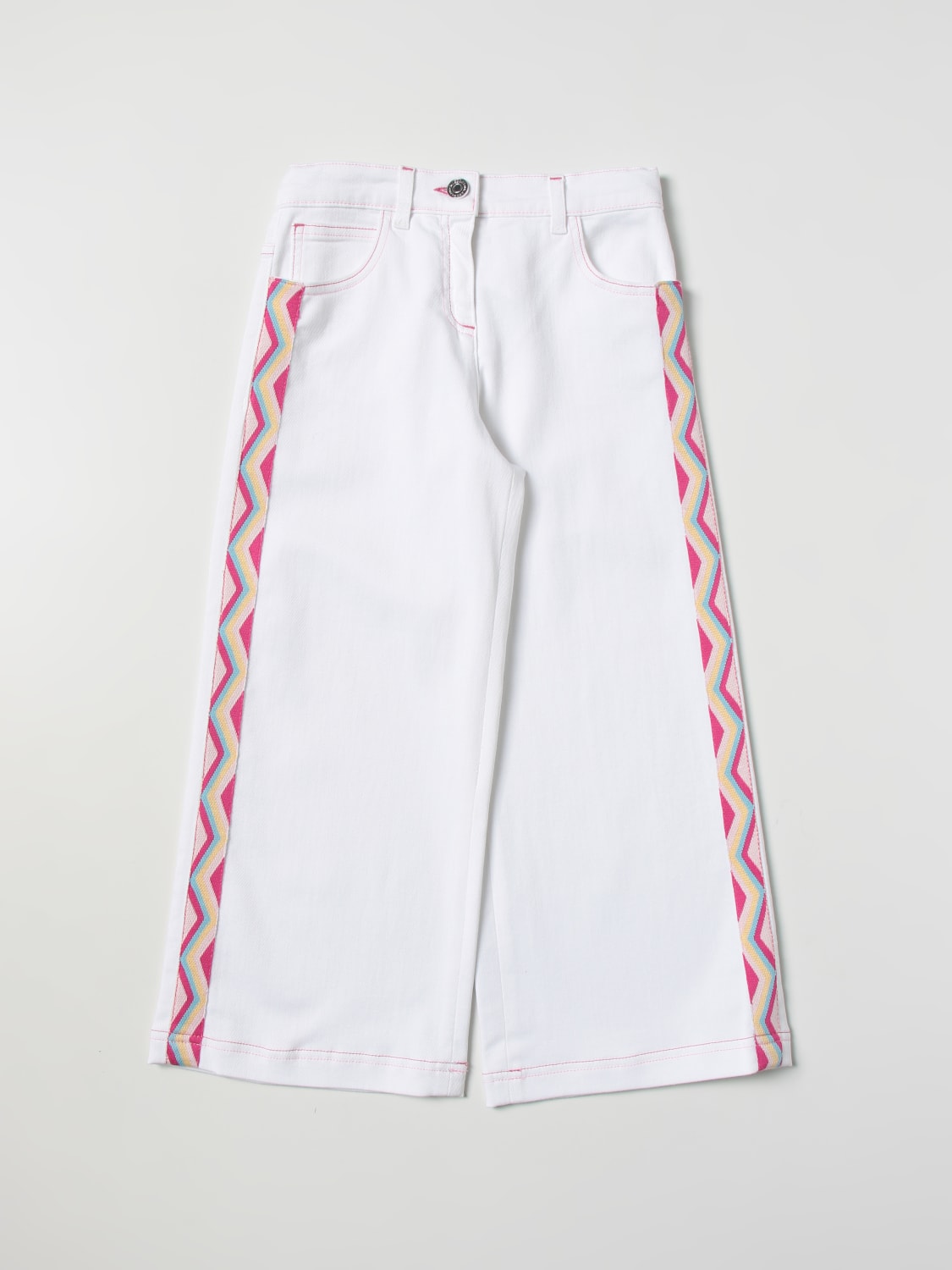 Pantalón Missoni: Pantalón Missoni para niña blanco 2