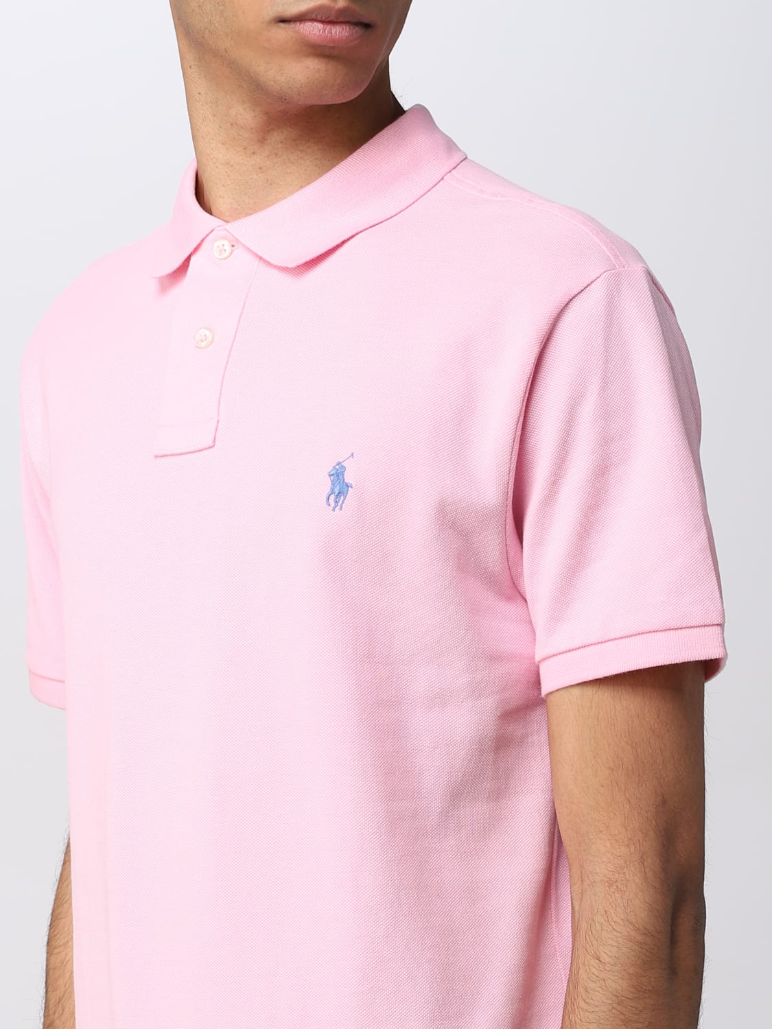 ポロラルフローレン ポロシャツ ピンク - ポロシャツ