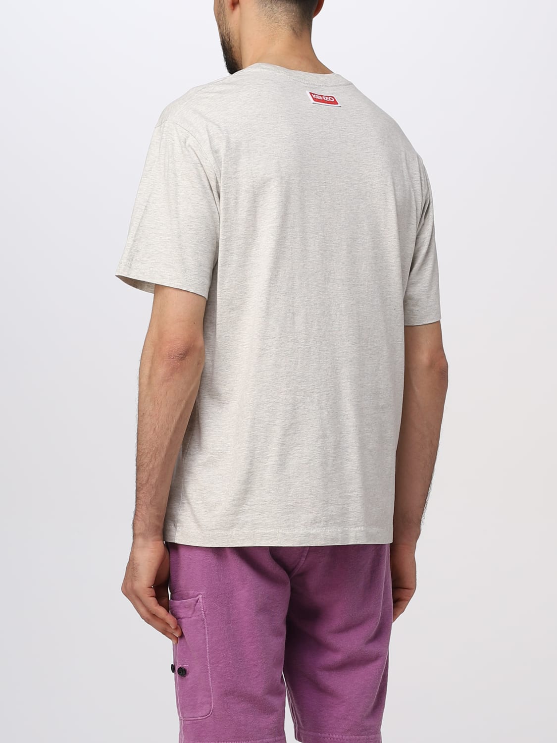T-shirt Kenzo: T-shirt Boke Flower Kenzo in cotone grigio 2