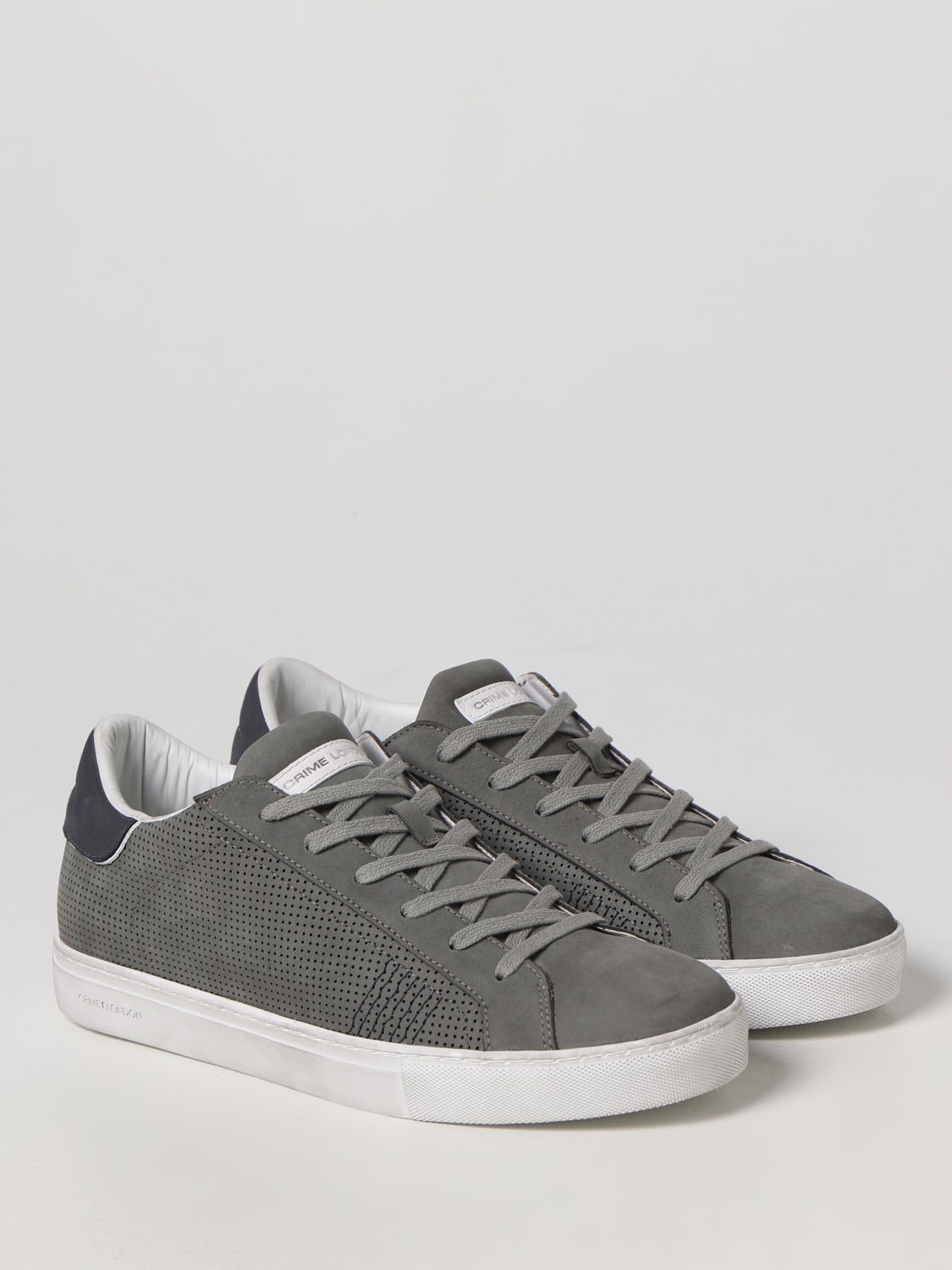 LONDON: sneakers for man - Grey | Crime London sneakers 13509PP4 online on GIGLIO.COM