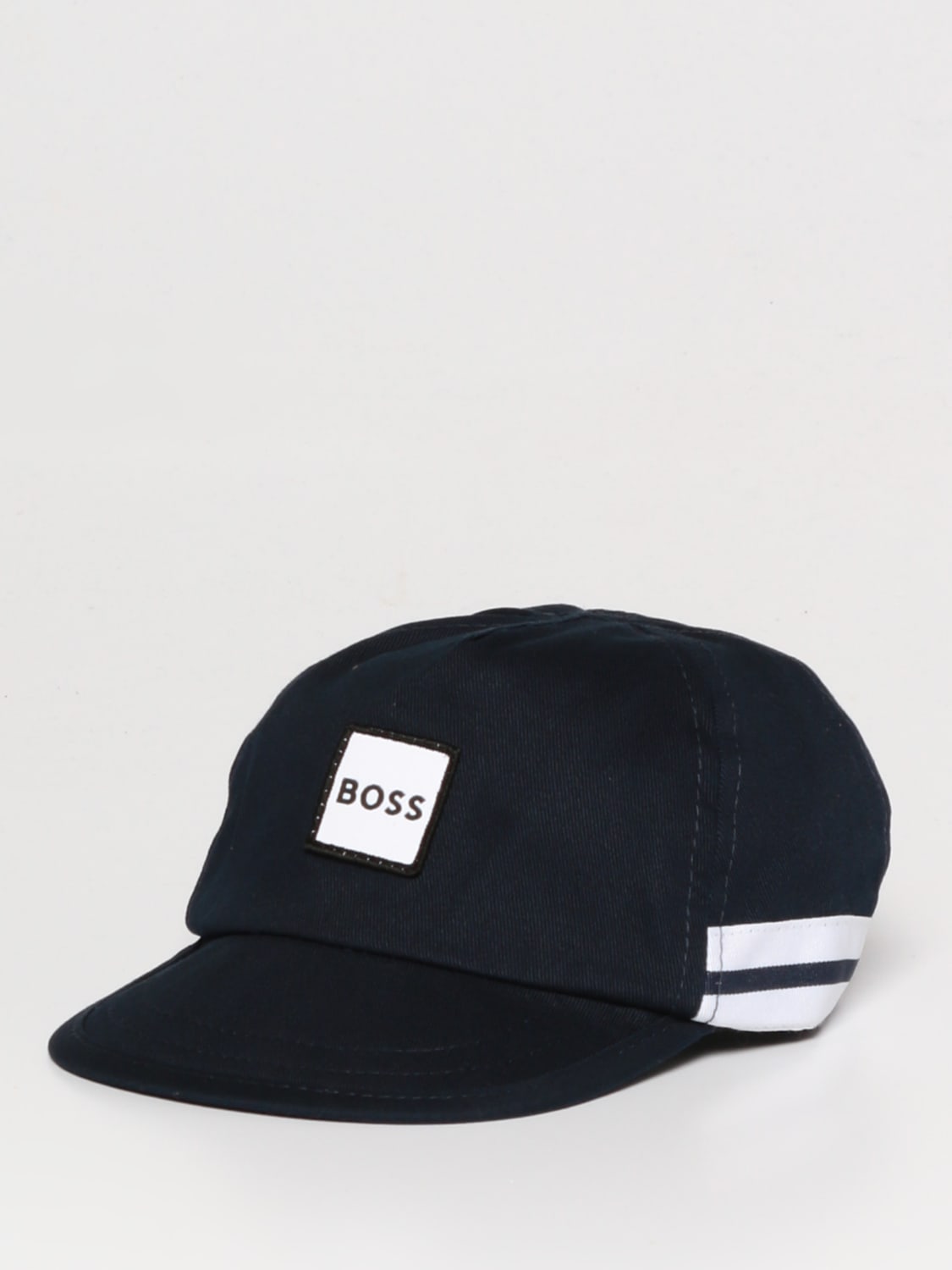 BOSS KIDSWEAR： 帽子儿童- 蓝色| Boss Kidswear 帽子J91138