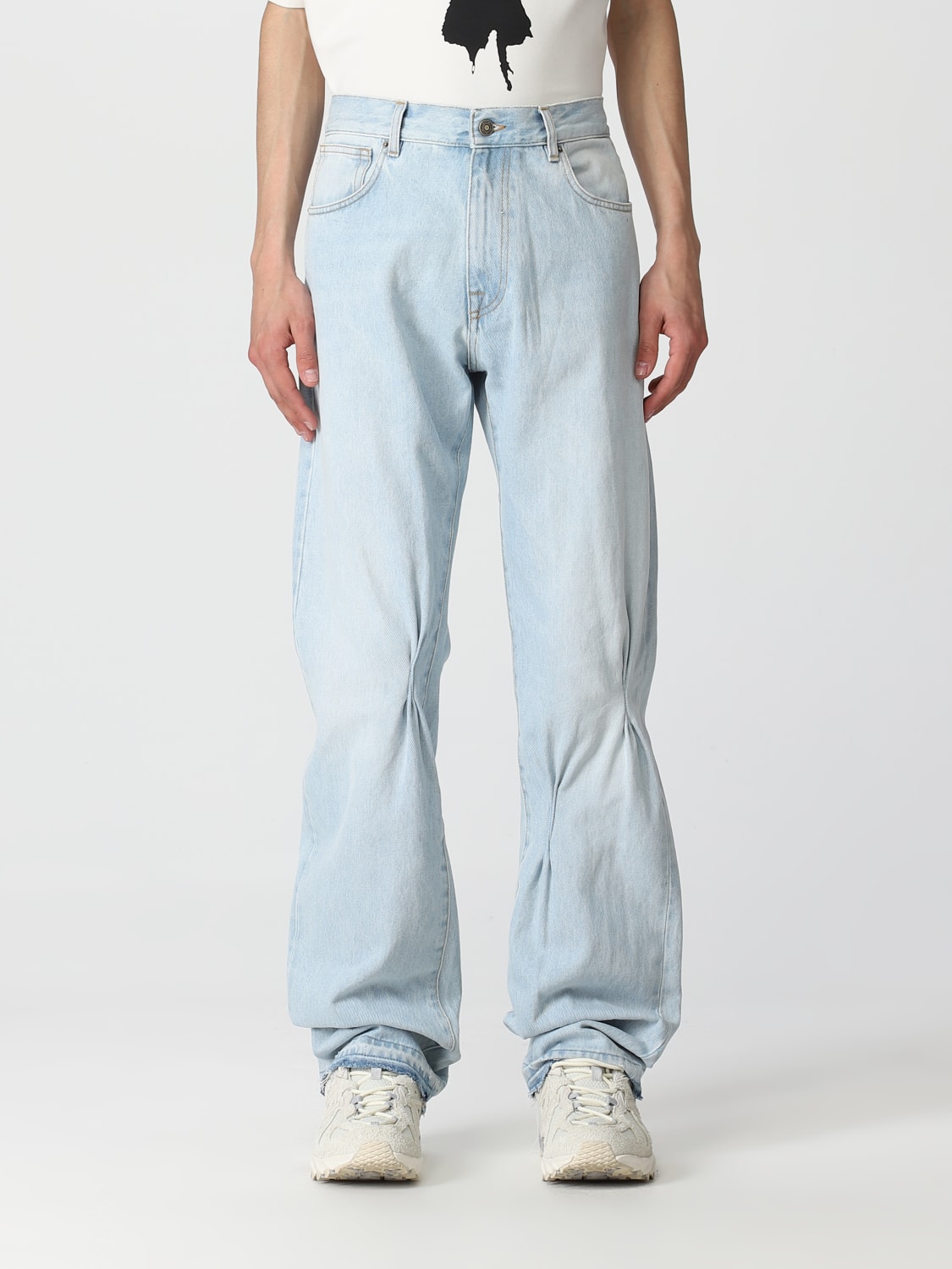 424 Outlet: jeans for man - Blue | 424 jeans 34424PJ01L1236061 online ...