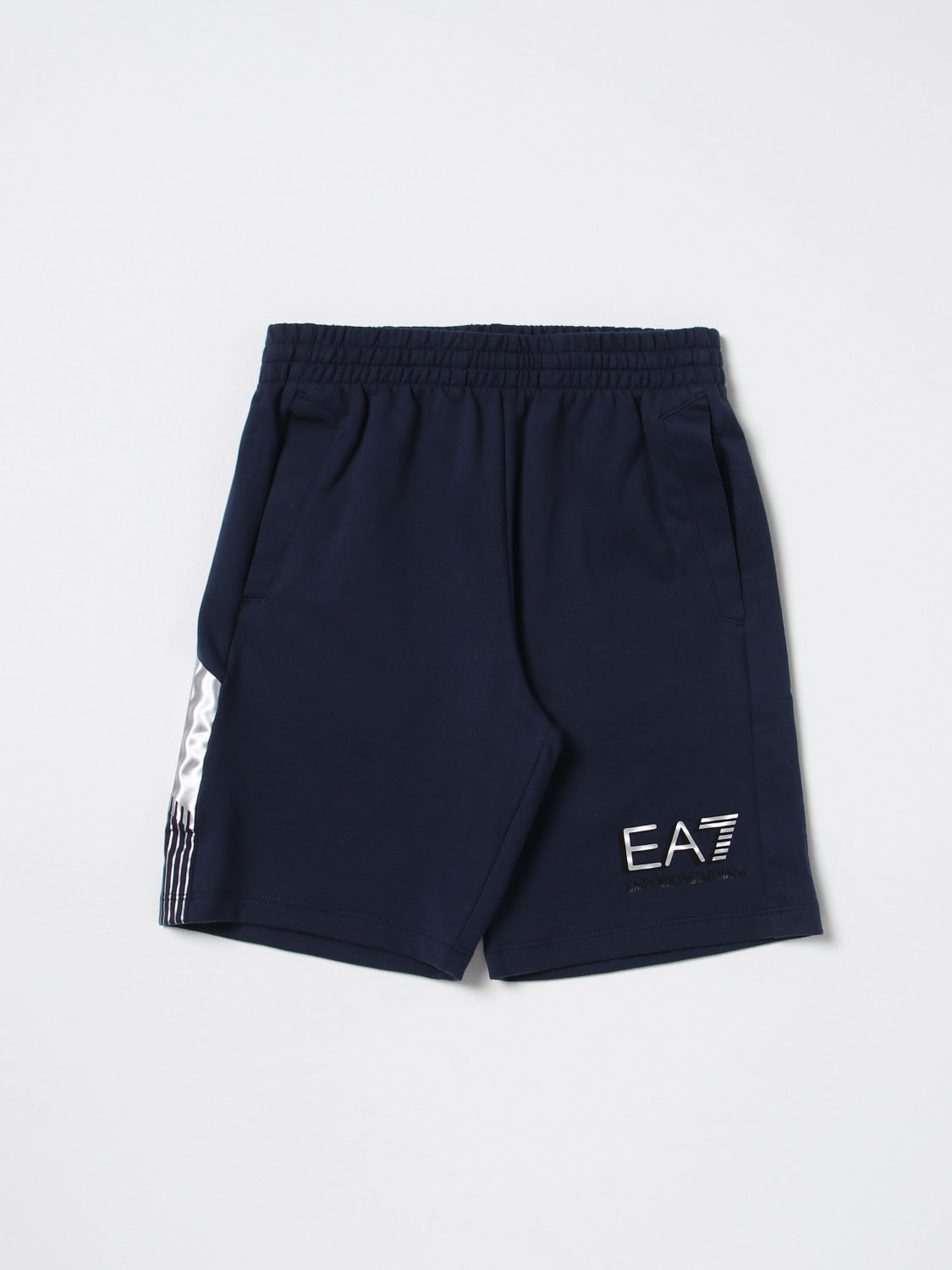 Digitaal Cater Correct EA7: shorts for boys - Blue | Ea7 shorts 3RBS55BJ05Z online on GIGLIO.COM