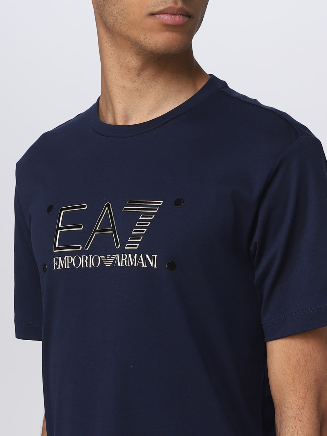 ventil Konsultere polet EA7: t-shirt for man - Blue | Ea7 t-shirt 3RPT20PJM9Z online on GIGLIO.COM