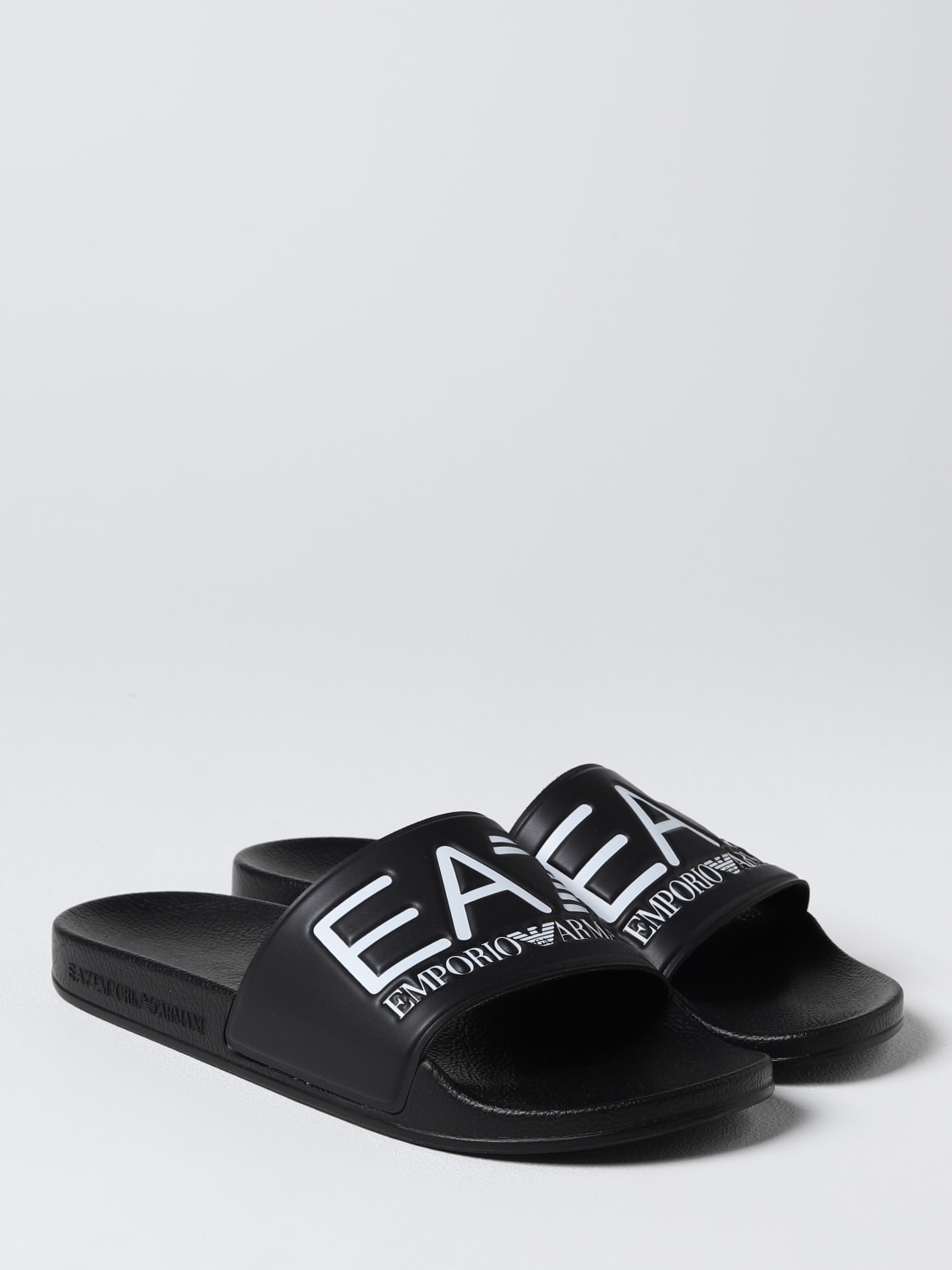 EA7: sandals for man - Black | Ea7 sandals XCP001XCC22 online at GIGLIO.COM