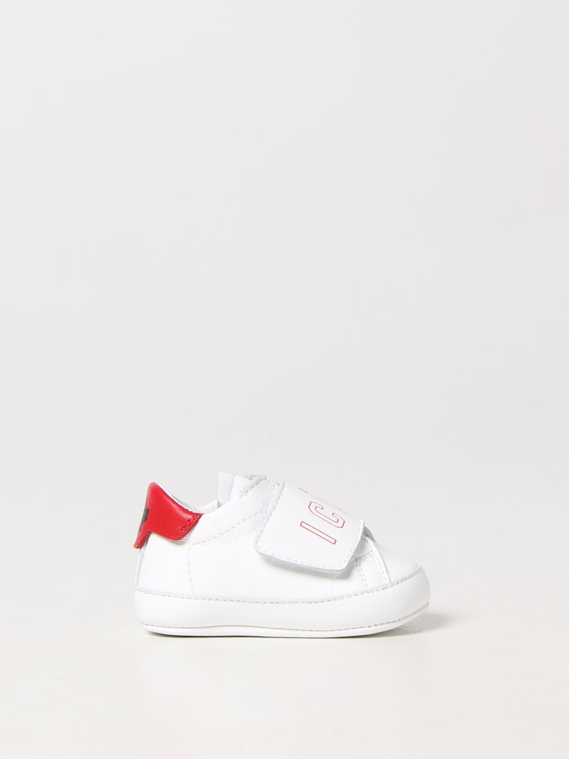 DSQUARED2 JUNIOR: baby boys' sneakers for baby - White | Dsquared2 baby boys' sneakers 73740 online on GIGLIO.COM