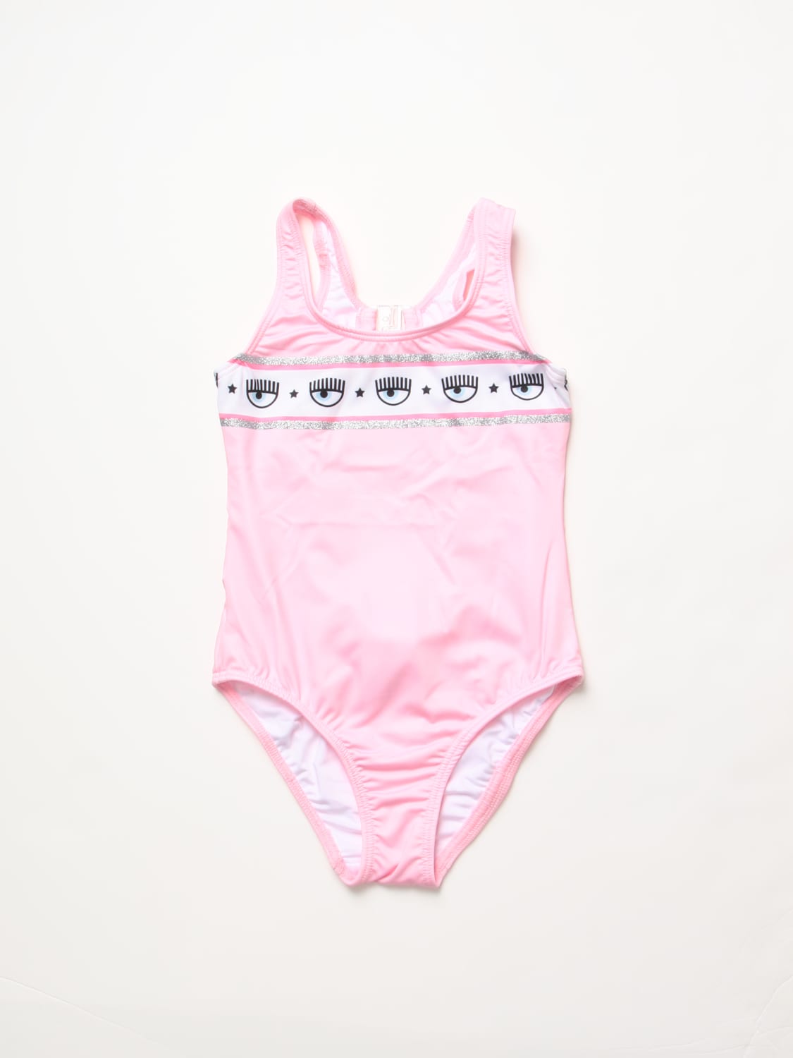 Swimsuit Chiara Ferragni: Chiara Ferragni swimsuit for girls pink 2