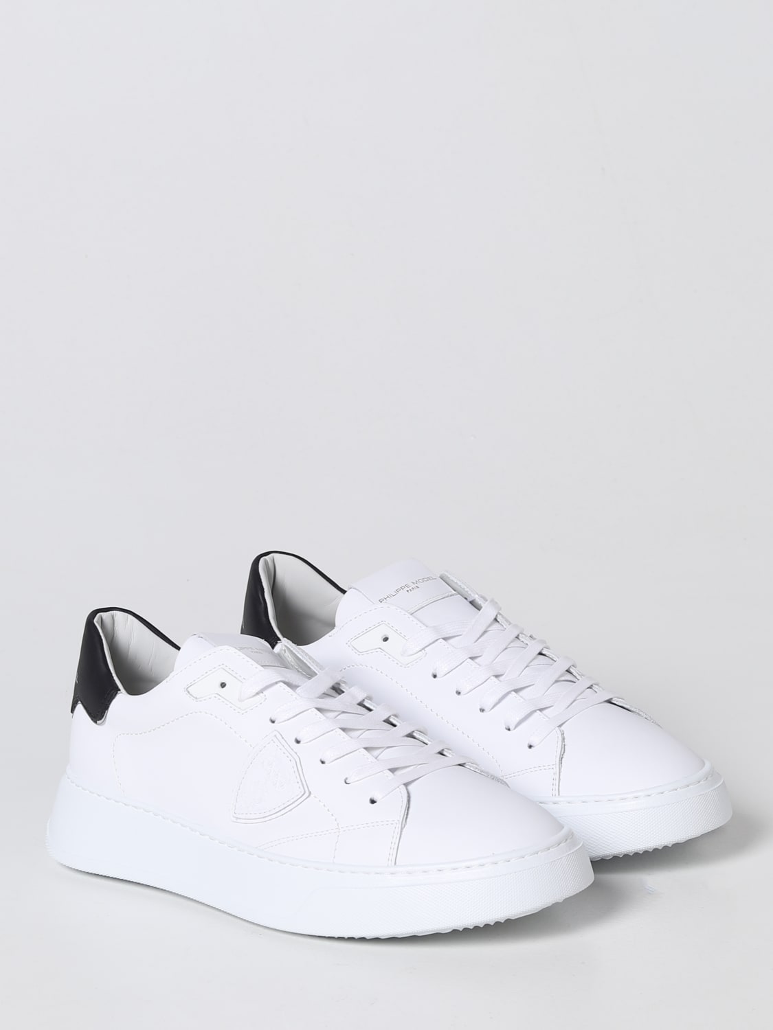 Trainers Philippe Model: Philippe Model trainers for men white 2
