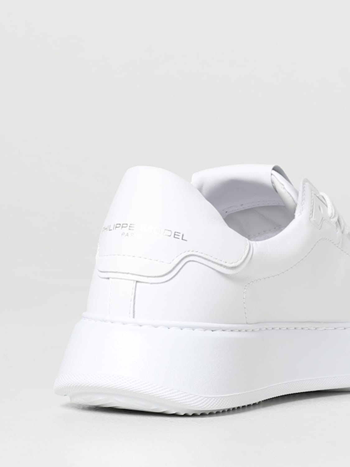 Trainers Philippe Model: Philippe Model trainers for men white 1 2