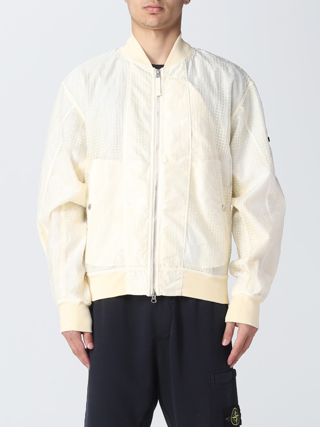 STONE ISLAND SHADOW PROJECT: jacket for man - Yellow Cream | Stone