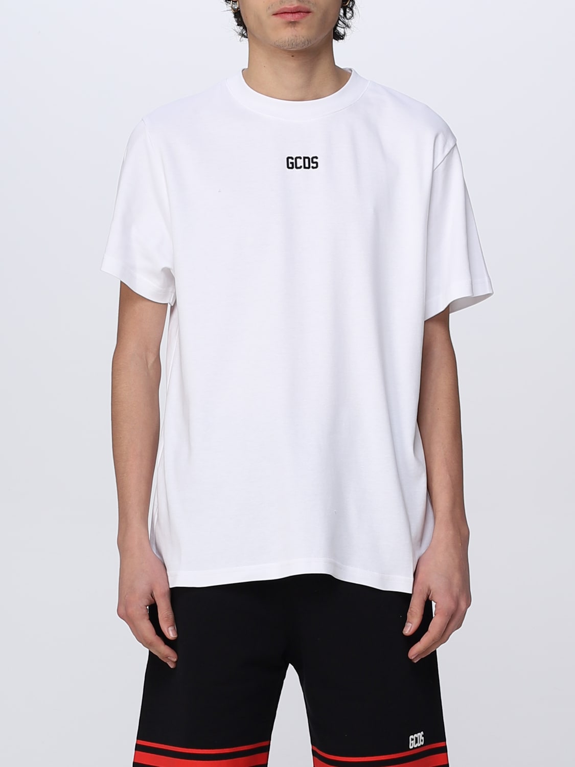 T-shirt Gcds: T-shirt Gcds con mini logo bianco 2