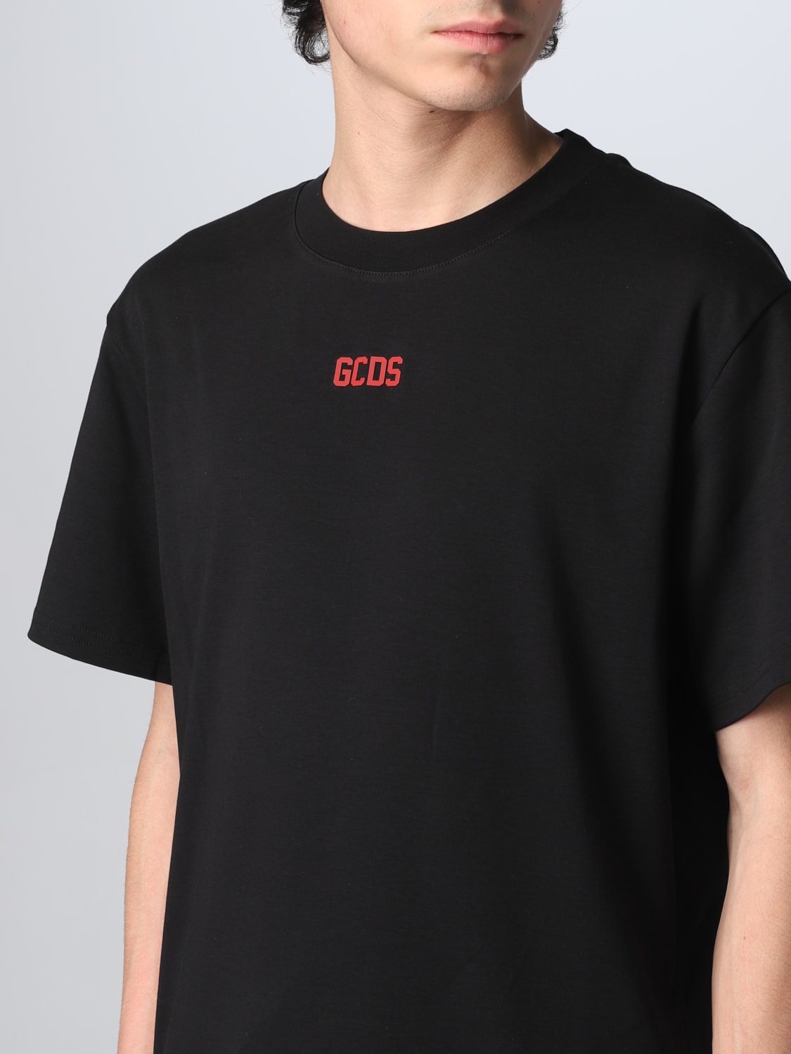 T-shirt Gcds: T-shirt Gcds con mini logo nero 2