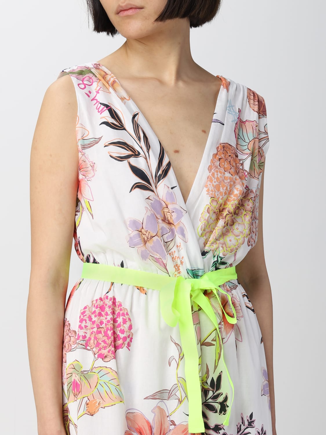 Abito Actitude Twinset: Abito Twinset - Actitude in cotone bianco 2