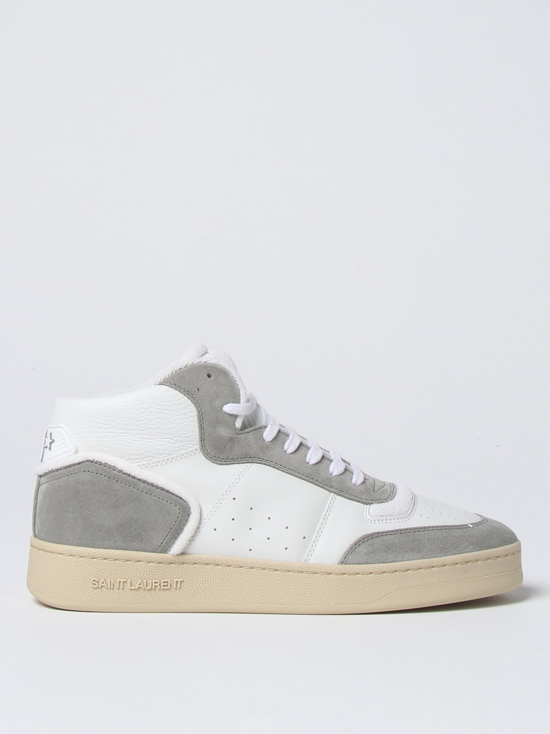 Sneakers Saint Laurent: Sneakers SL/80 Saint Laurent in pelle bianco 2