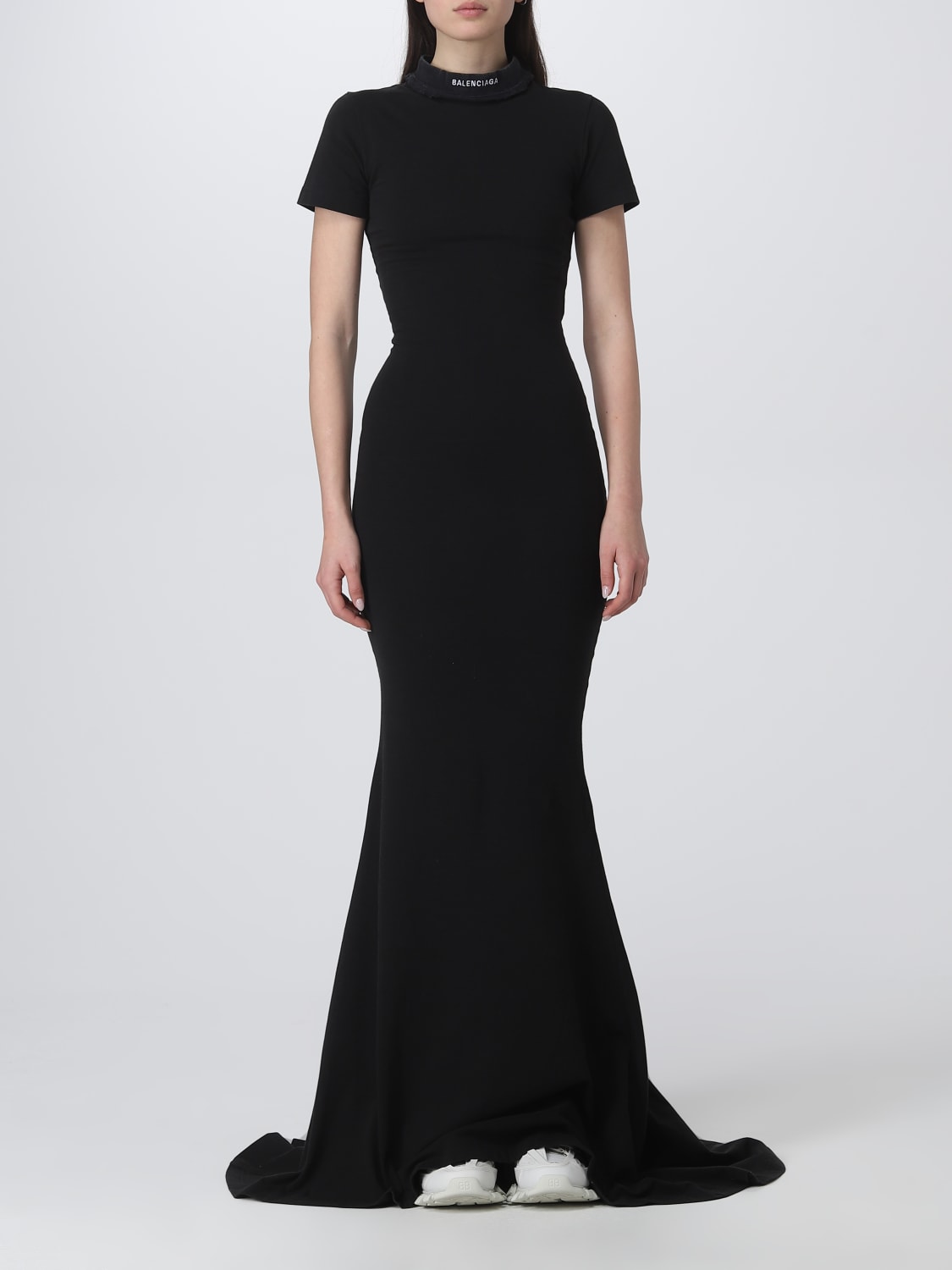BALENCIAGA: for woman Black | Balenciaga dress 744730 TOVR9 online on