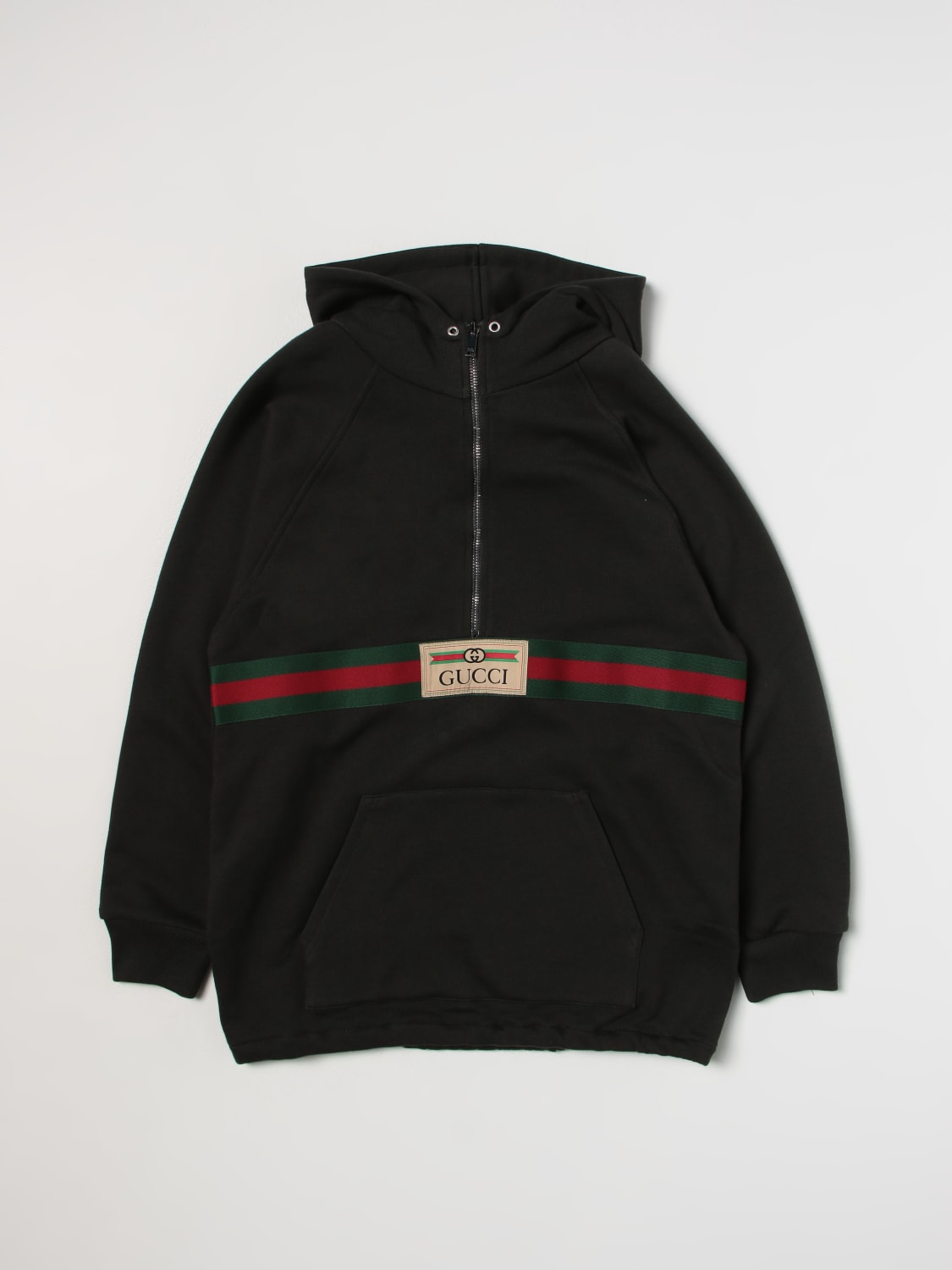 Rynke panden Irreplaceable Livlig GUCCI: sweatshirt in wool blend - Black | Gucci sweater 653666XJDKA online  at GIGLIO.COM