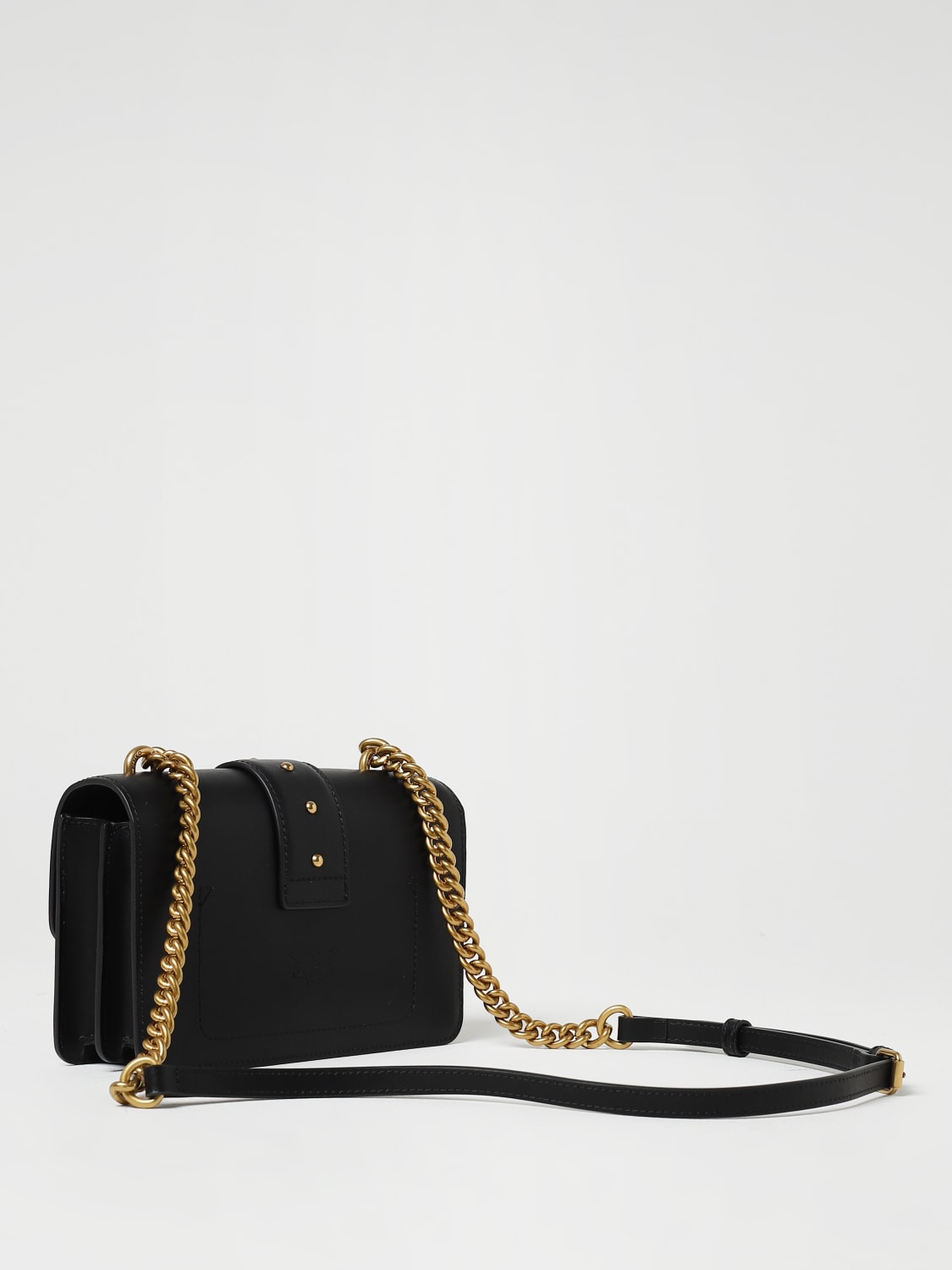 Pinko Love One Mini Leather Cross-Body Bag