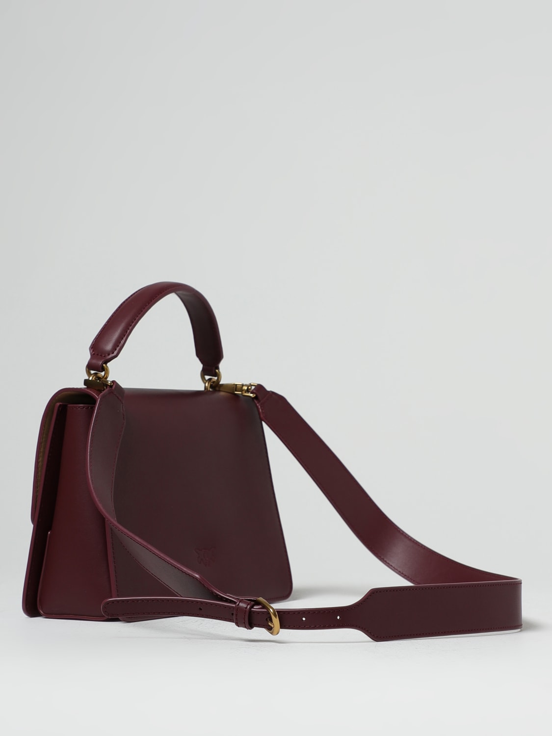 Charles Keith Velvet Bow Detail Top Handle Bag