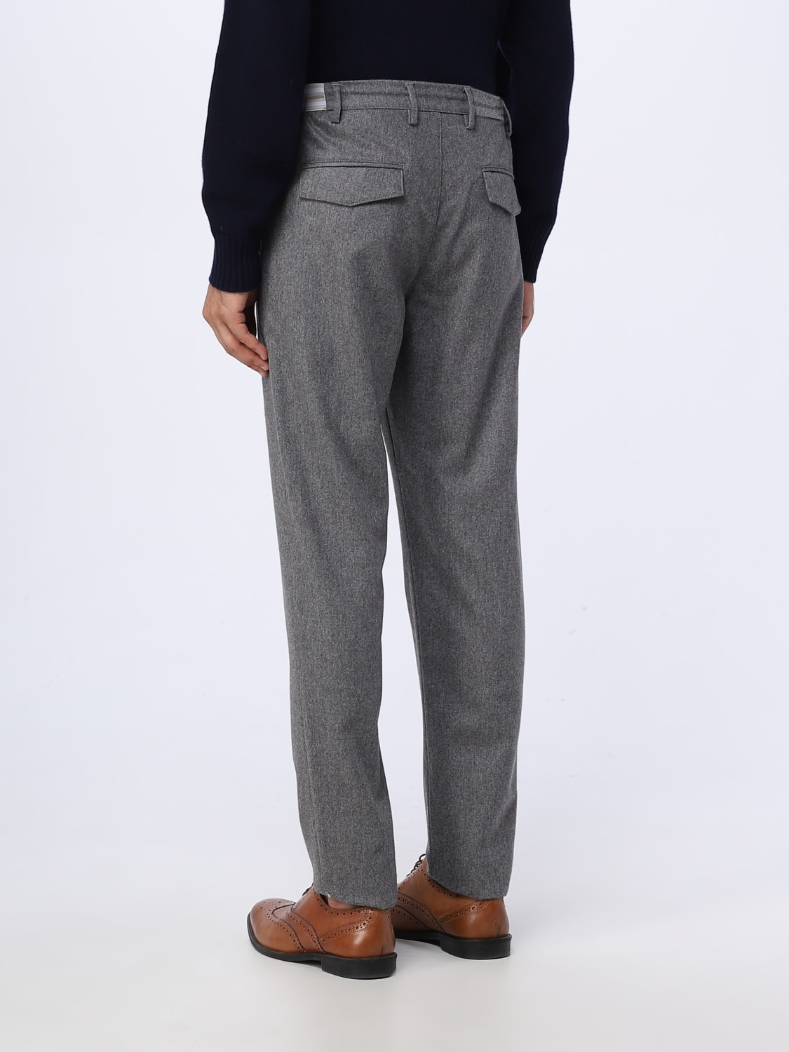 ELEVENTY: pants for man - Grey | Eleventy pants H75PANH08TES0H027 ...