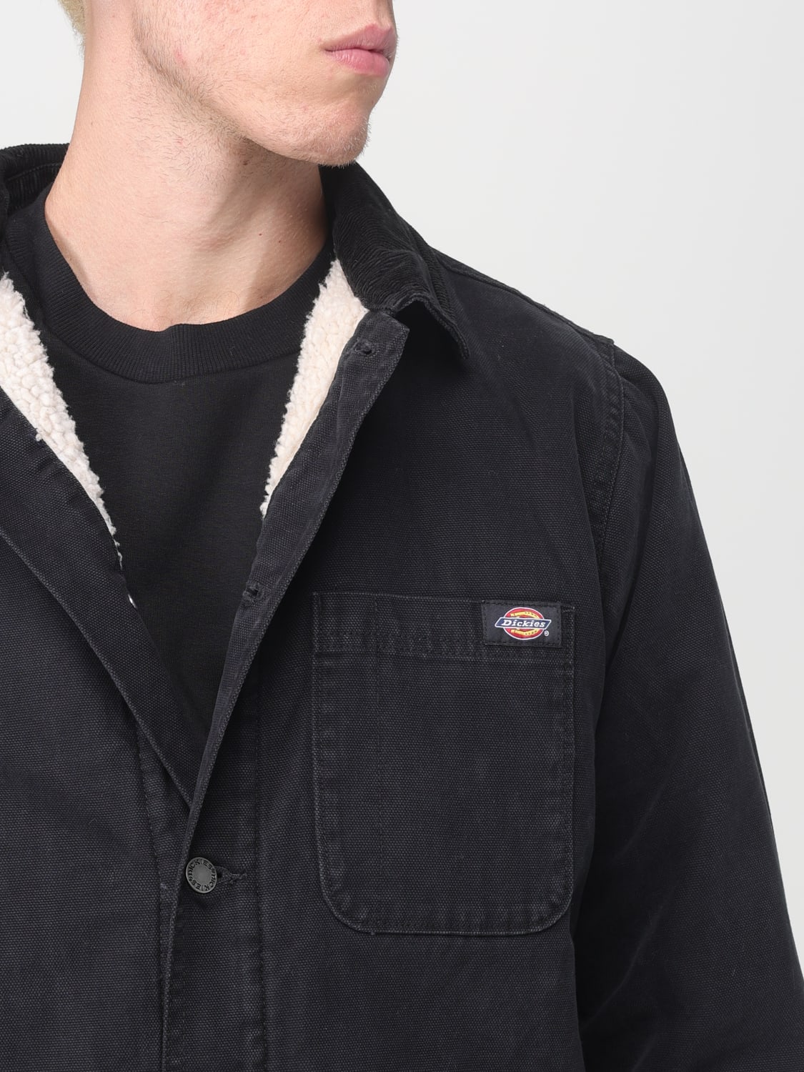 DICKIES: jacket for man - Black | Dickies jacket DK0A4XGA online at ...