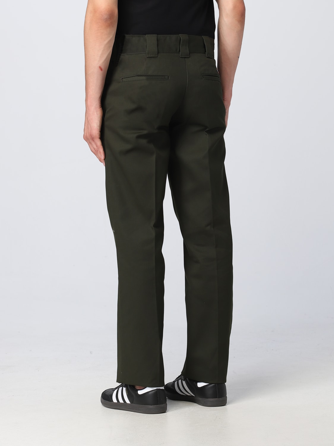 DICKIES: pants for man - Green | Dickies pants DK0A4XK9 online on ...