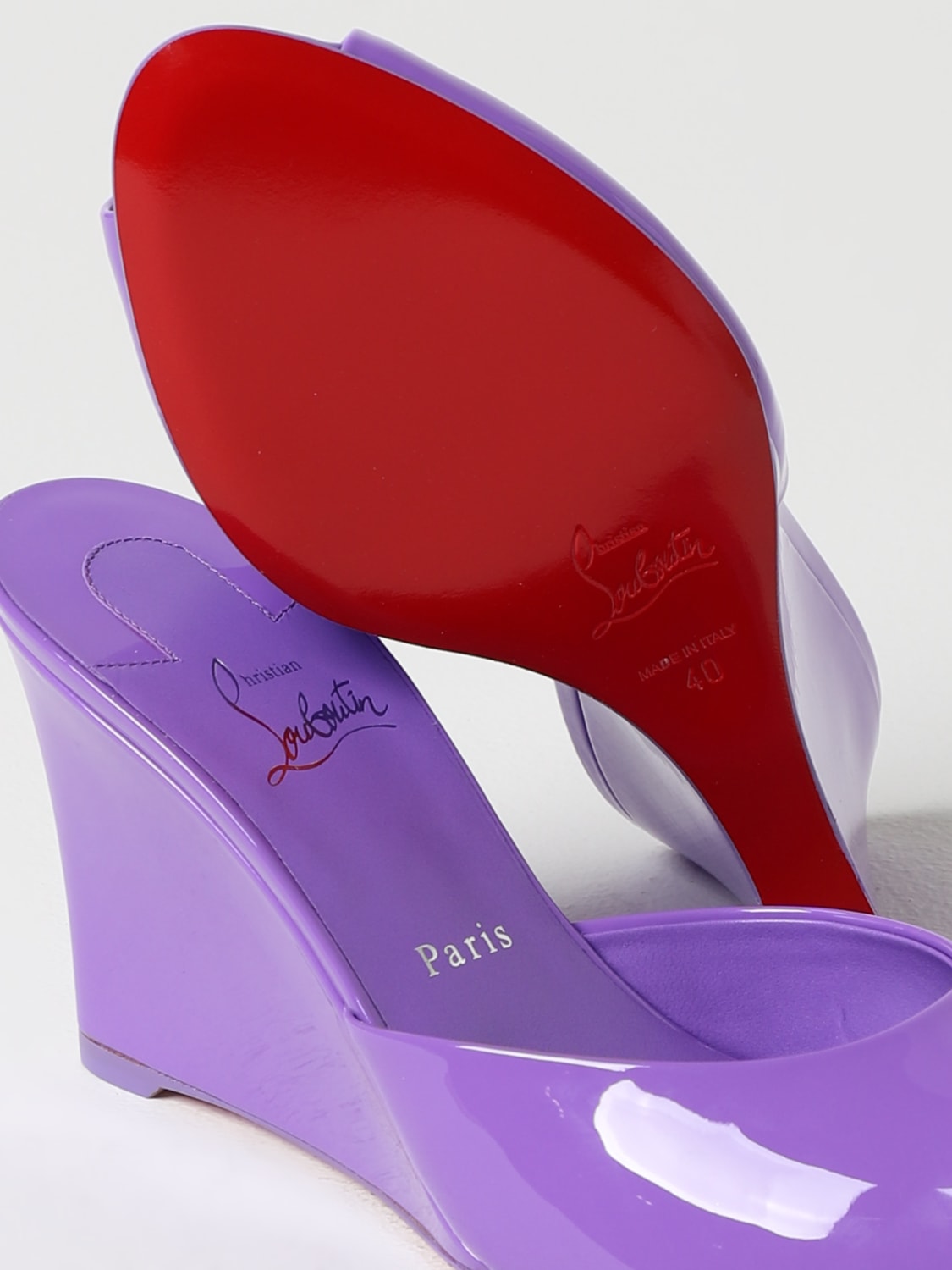 Christian Louboutin Dolly Patent Red Sole Pumps