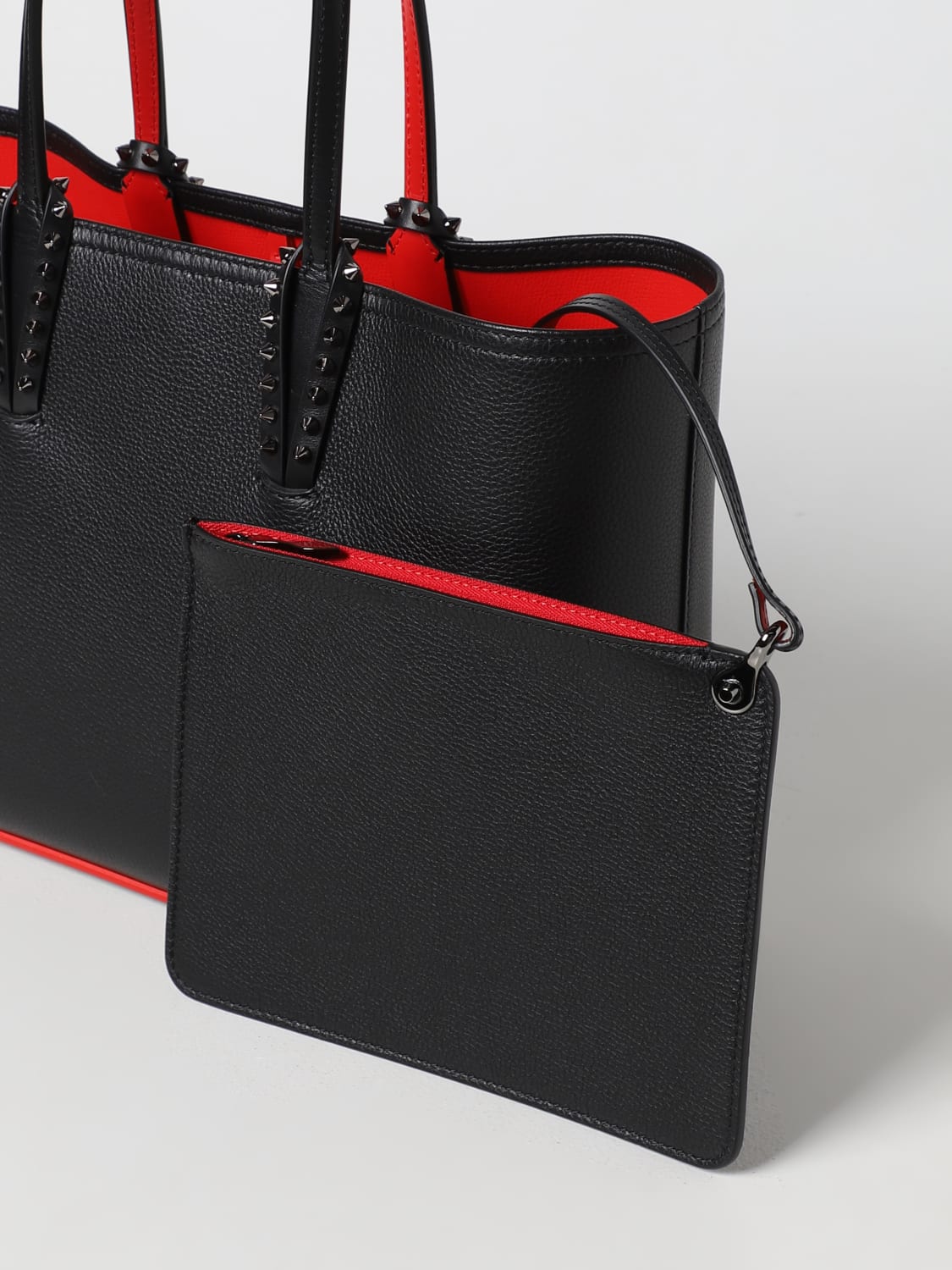 christian louboutin tote bag and wallet