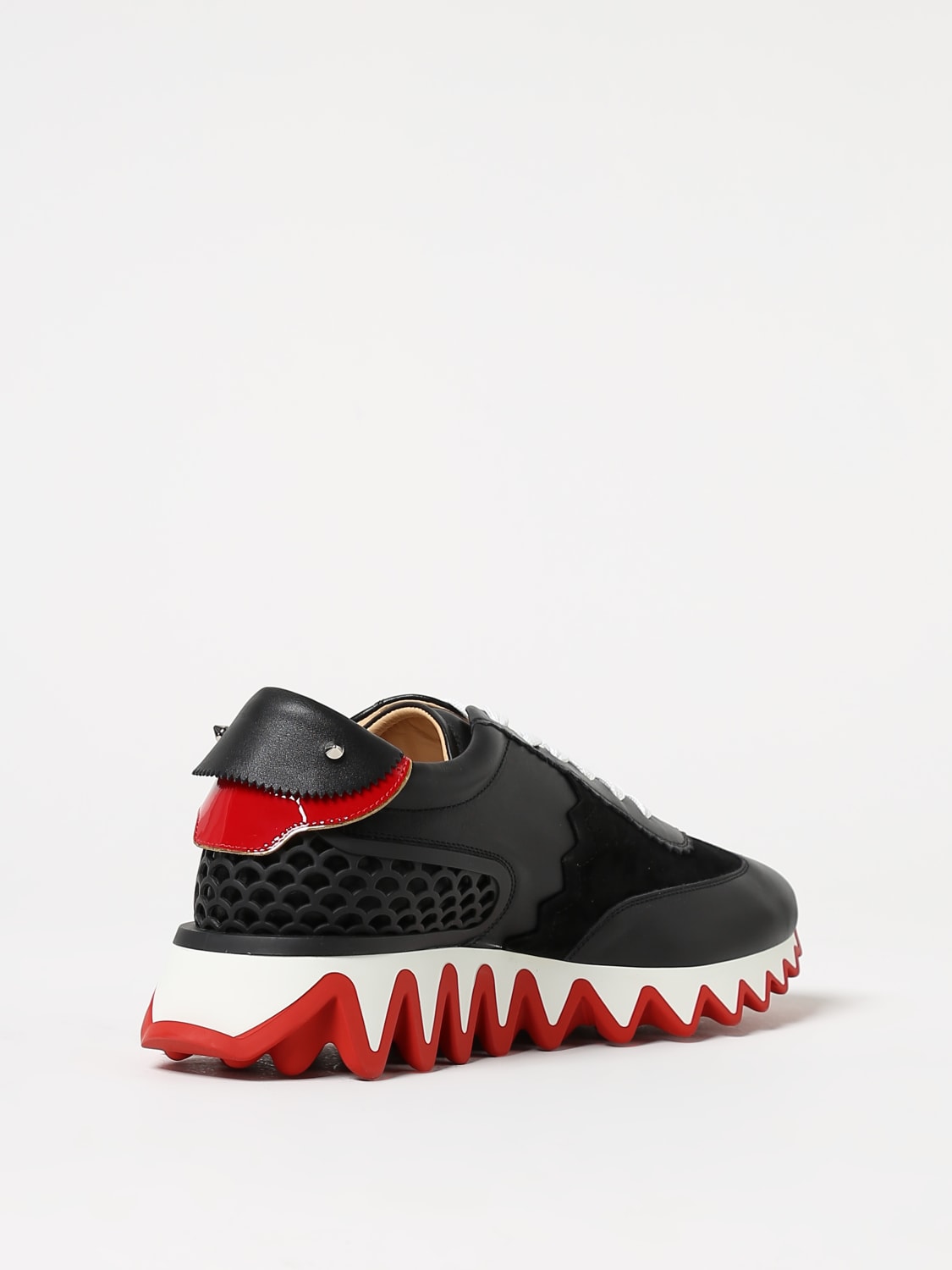 Christian Louboutin Black Loubishark Sneakers