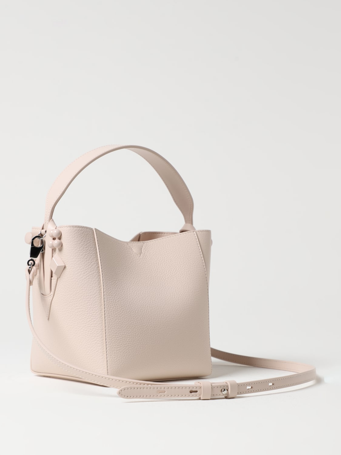 Cabachic Small Leather Tote in Beige - Christian Louboutin