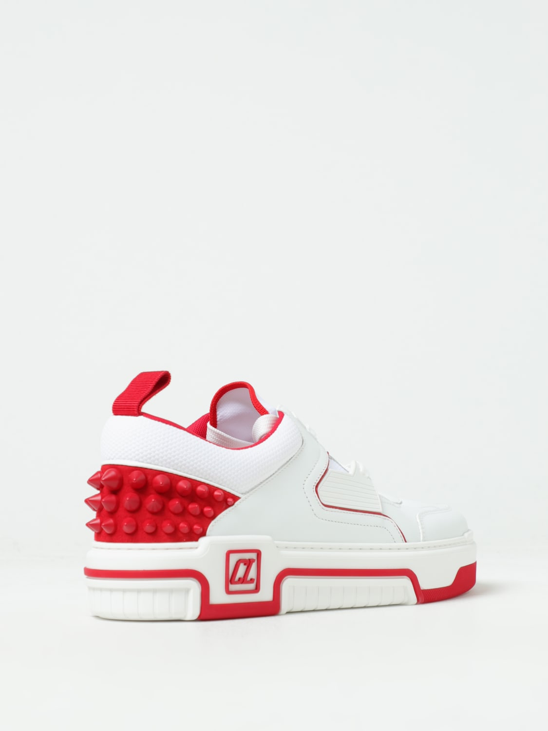 CHRISTIAN LOUBOUTIN: Astroloubi sneakers in leather and mesh