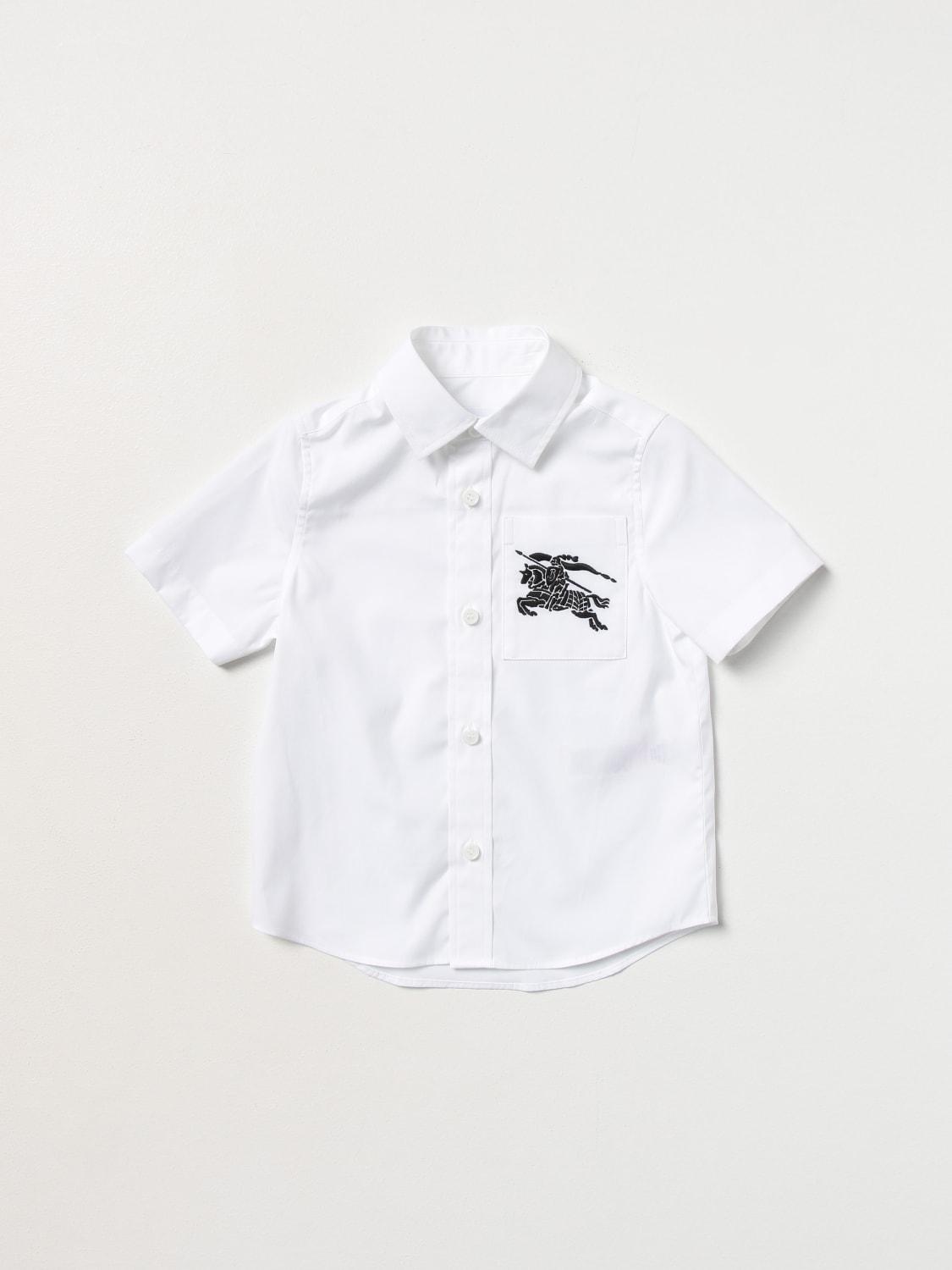 BURBERRY KIDS: shirt for boys - White | Burberry Kids shirt