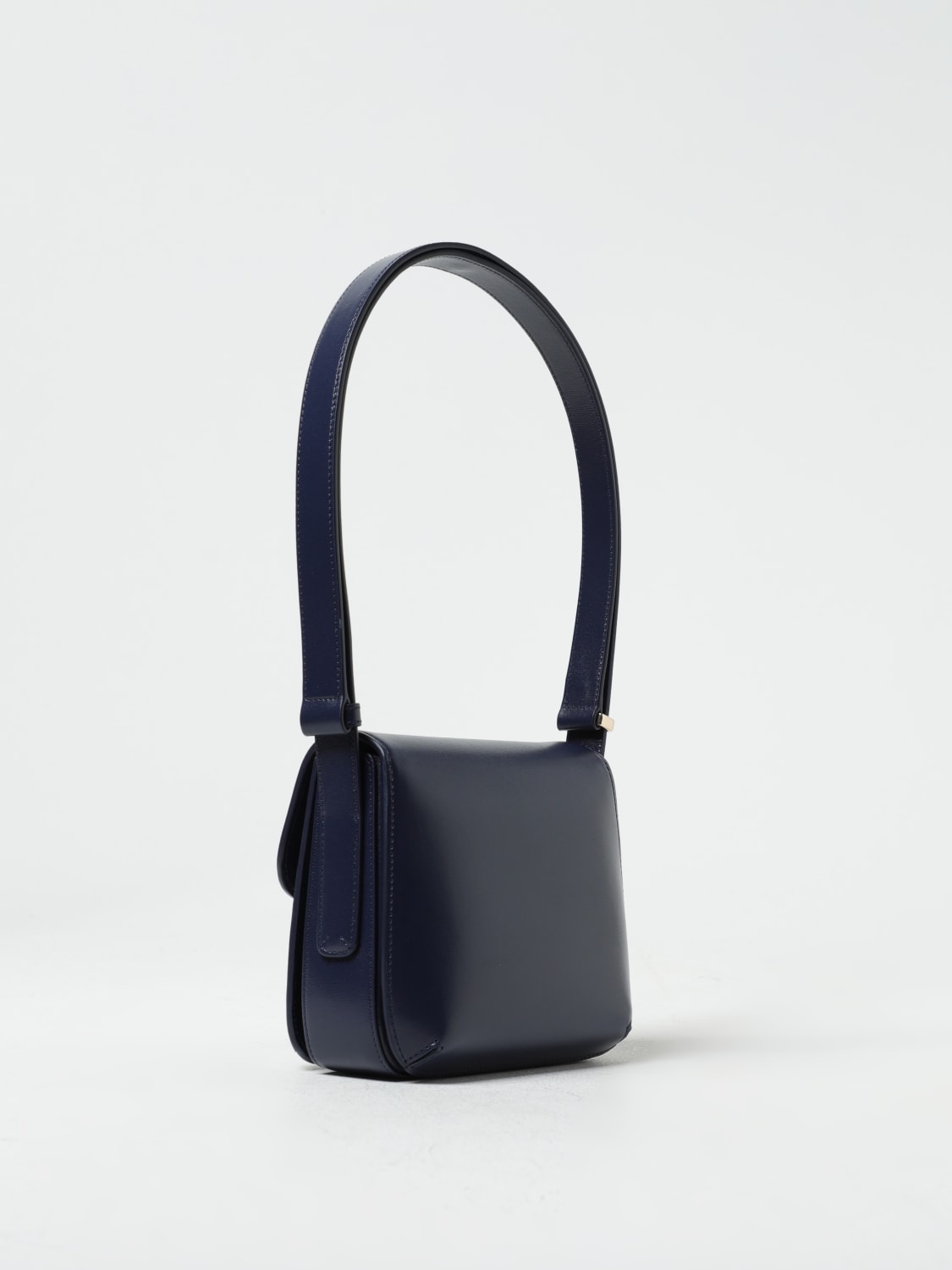 Giorgio Armani Cell Phone Crossbody Bag - Blue Leather