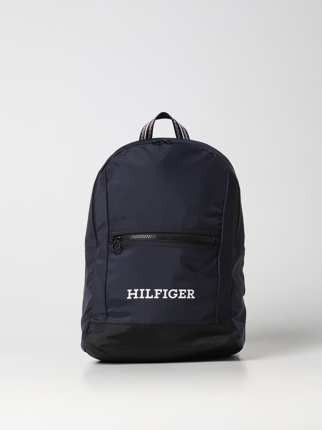 TOMMY HILFIGER: backpack for man - Blue | Hilfiger backpack AM0AM11320 online on GIGLIO.COM