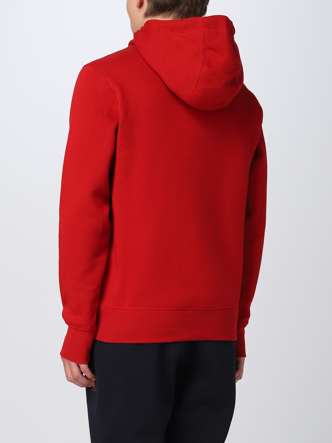 TOMMY HILFIGER: sweatshirt man - Red Hilfiger sweatshirt MW0MW11599 online on GIGLIO.COM