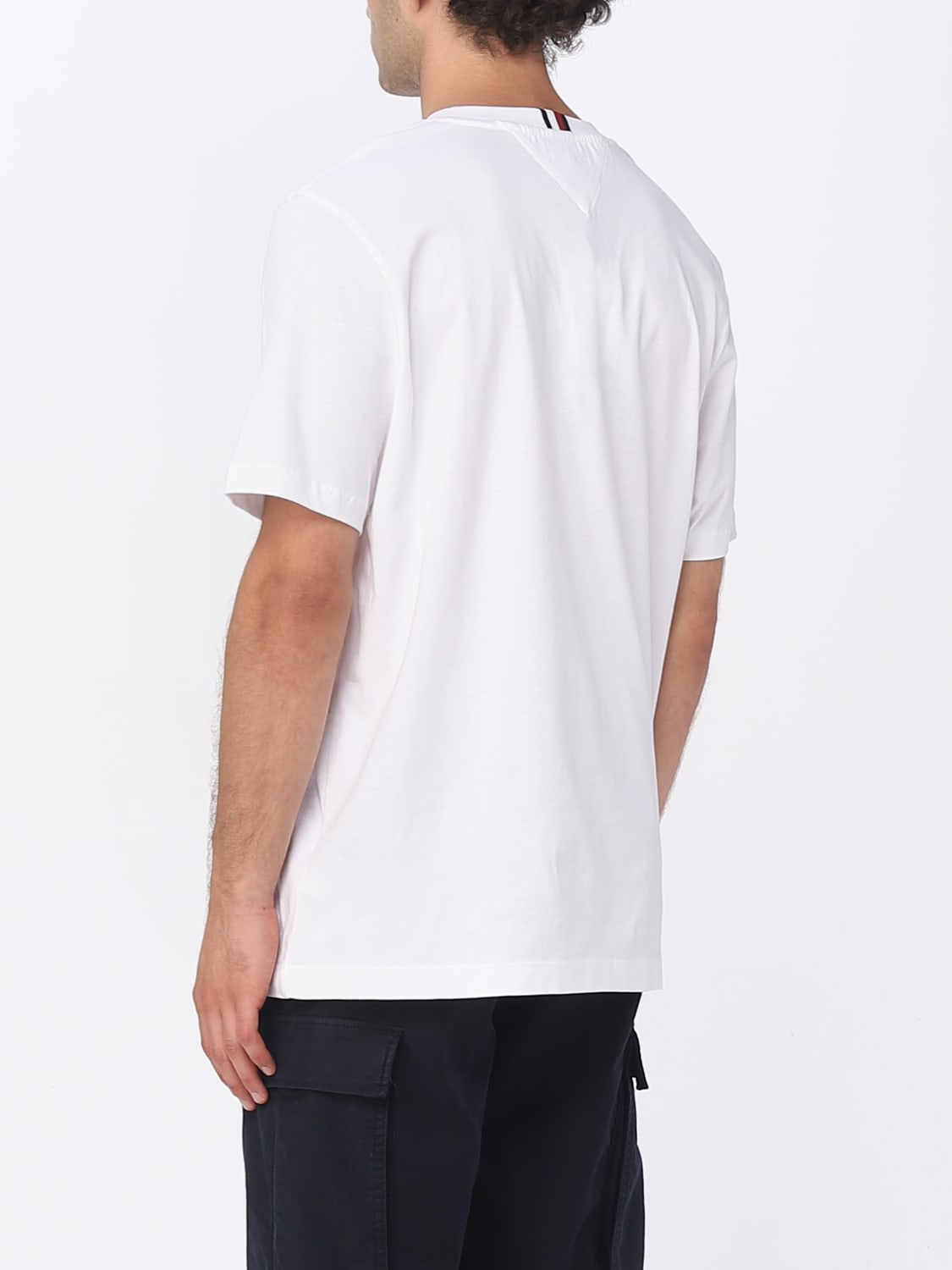 TOMMY HILFIGER: t-shirt for man - White | Tommy Hilfiger t-shirt ...