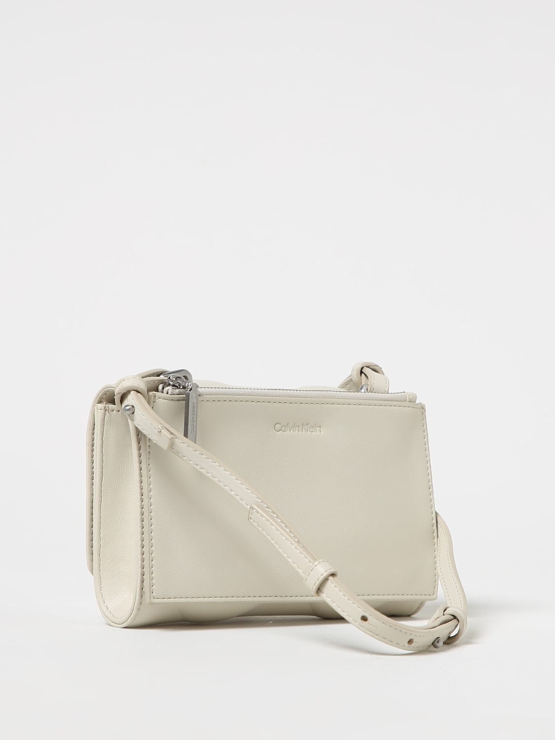 CALVIN KLEIN: mini bag for woman - Grey | Calvin Klein mini bag ...