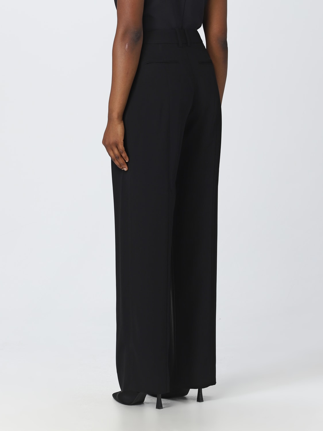 CALVIN KLEIN: pants for woman - Black | Calvin Klein pants K20K205689 ...