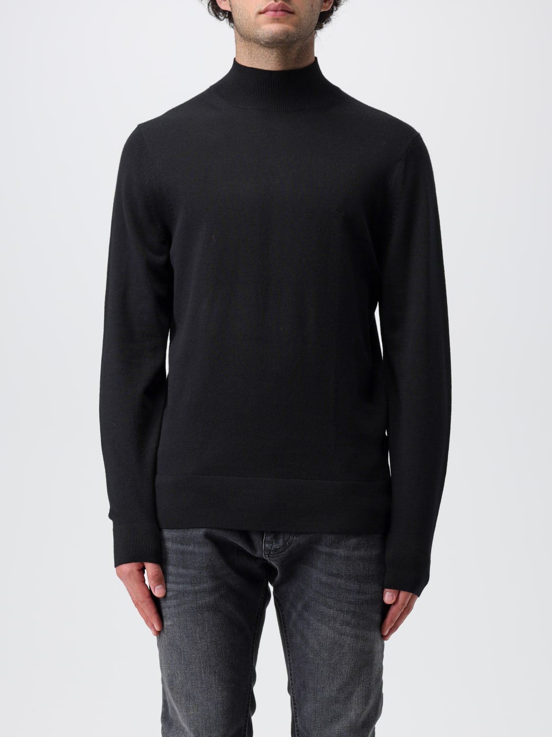 CALVIN KLEIN: sweater for man - Black | Calvin Klein sweater K10K110424 ...