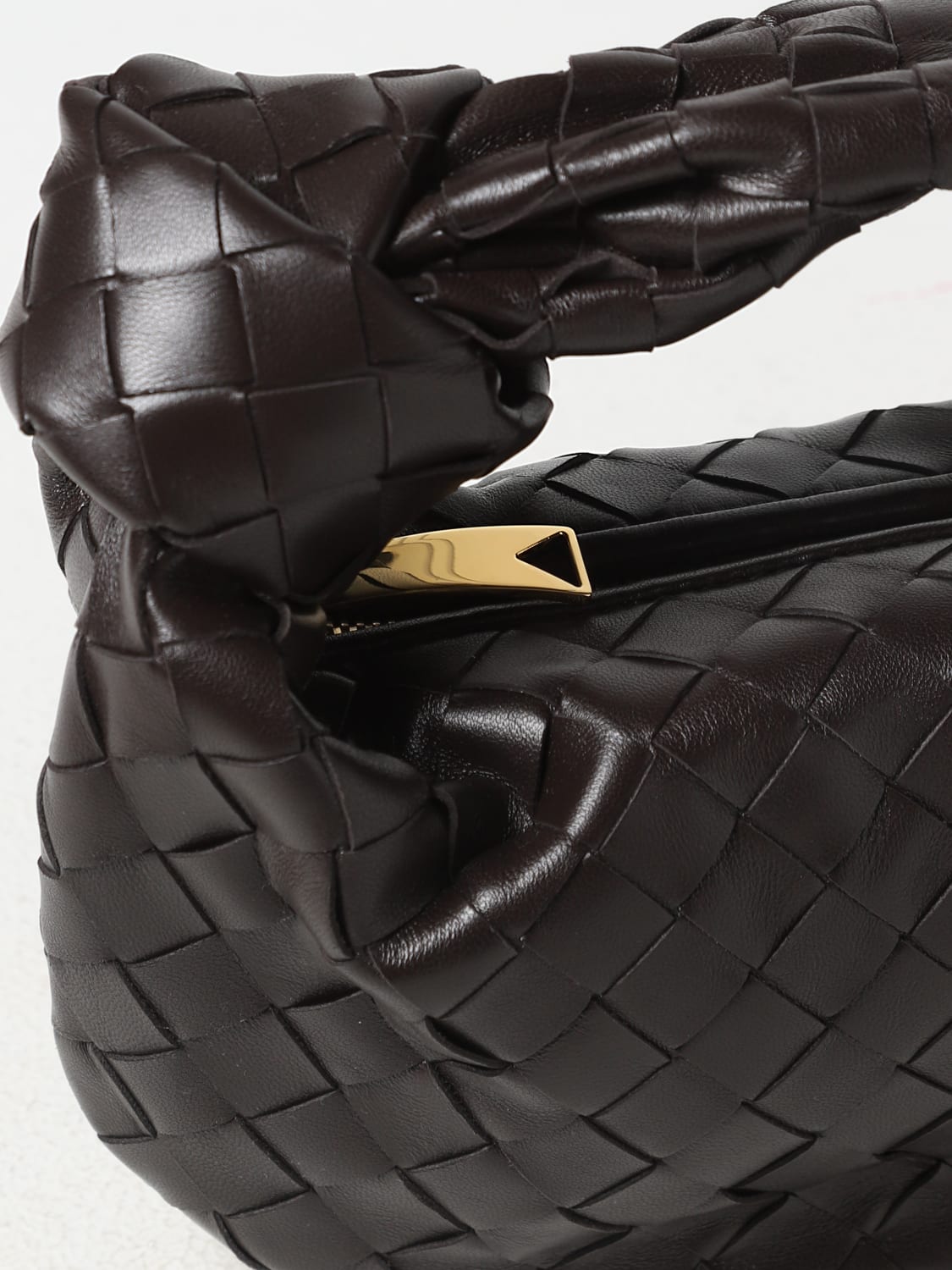 Bottega Veneta Women's Small Jodie Leather Hobo Bag - Sauge Gold