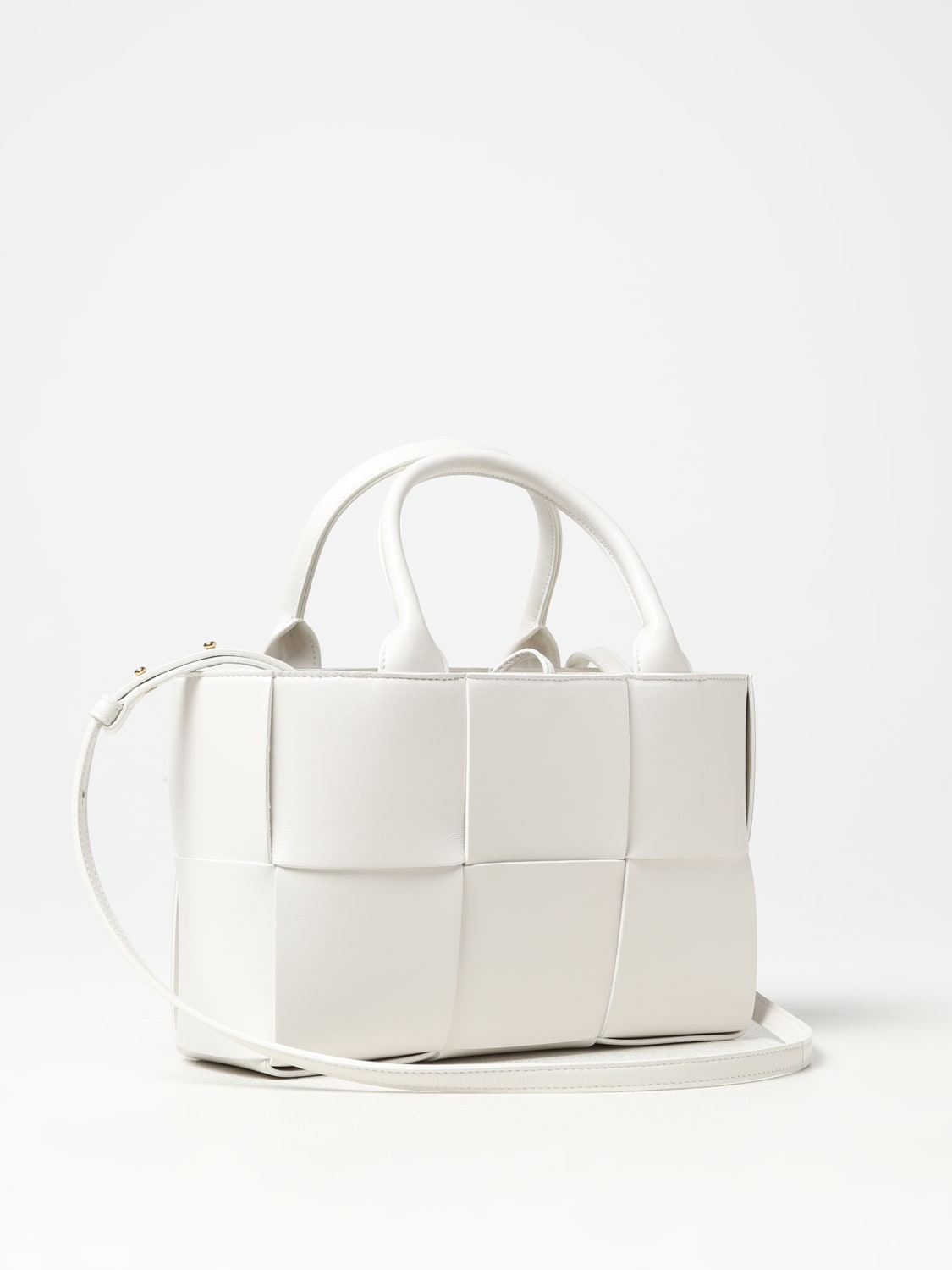BOTTEGA VENETA: handbag for woman - White | Bottega Veneta handbag ...
