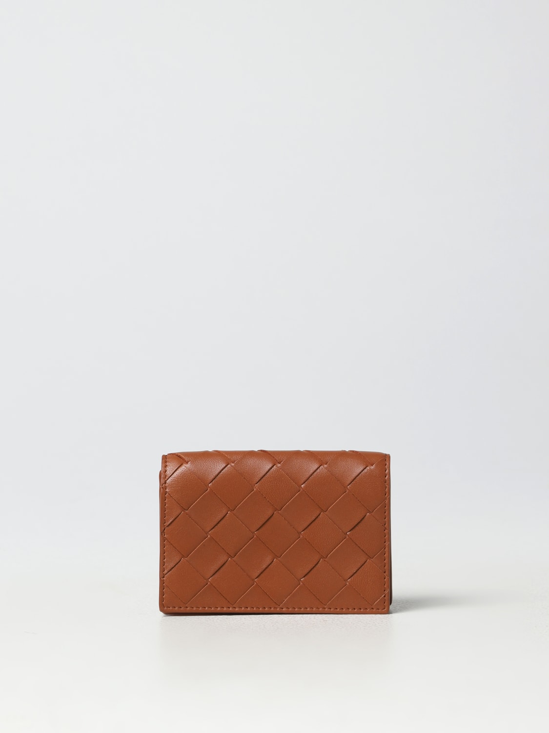 Porta biglietti da visita Bottega Veneta in pelle intrecciata