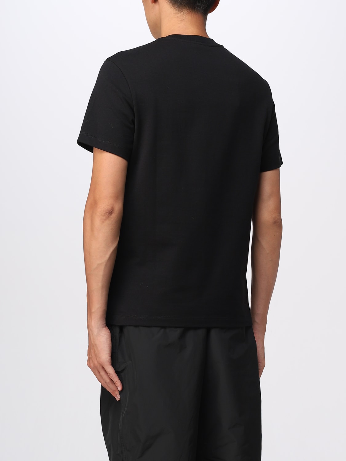 FERRAGAMO: t-shirt for man - Black | Ferragamo t-shirt 122160 765296 ...